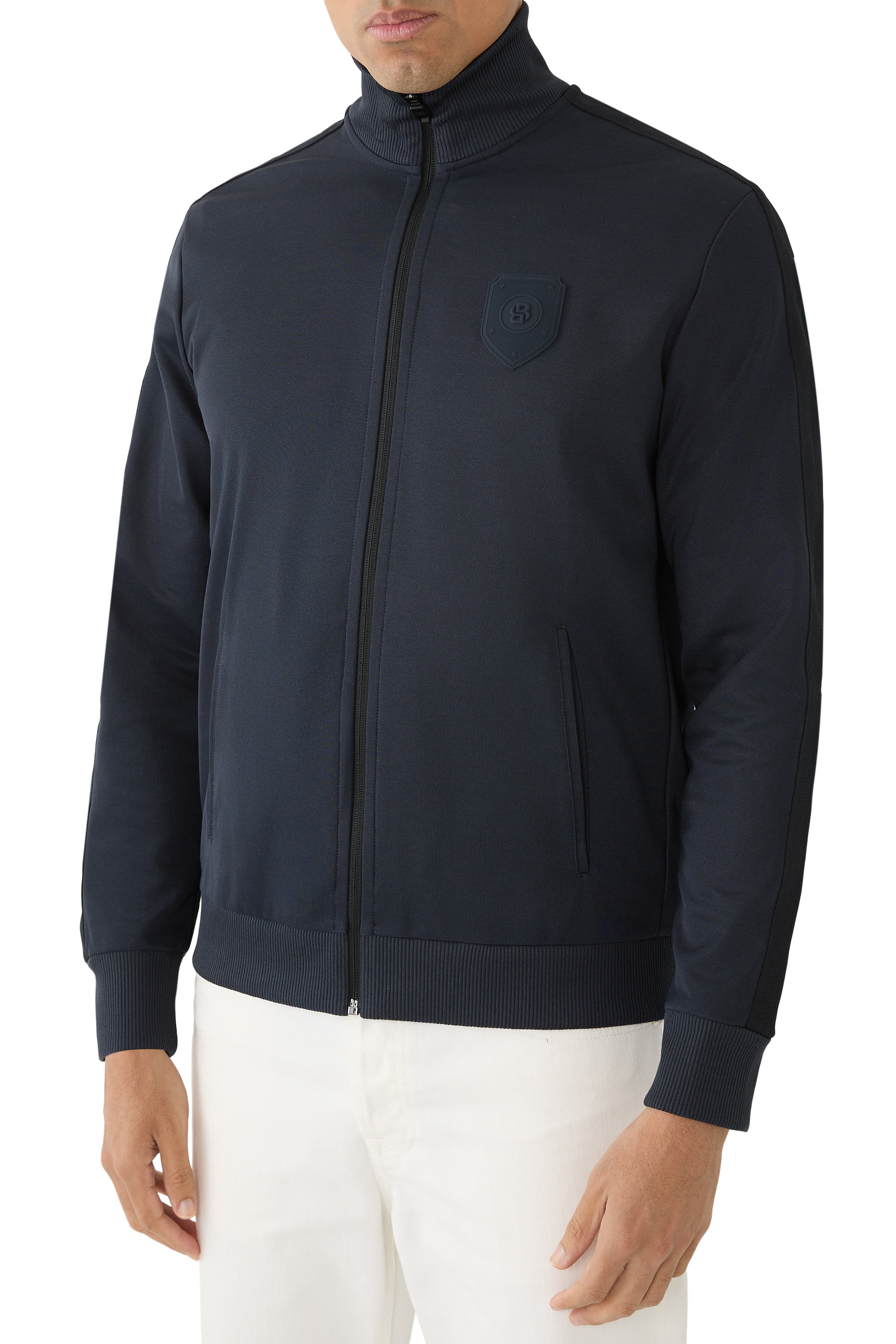 Lux Skarley Crest-Logo Sweatshirt