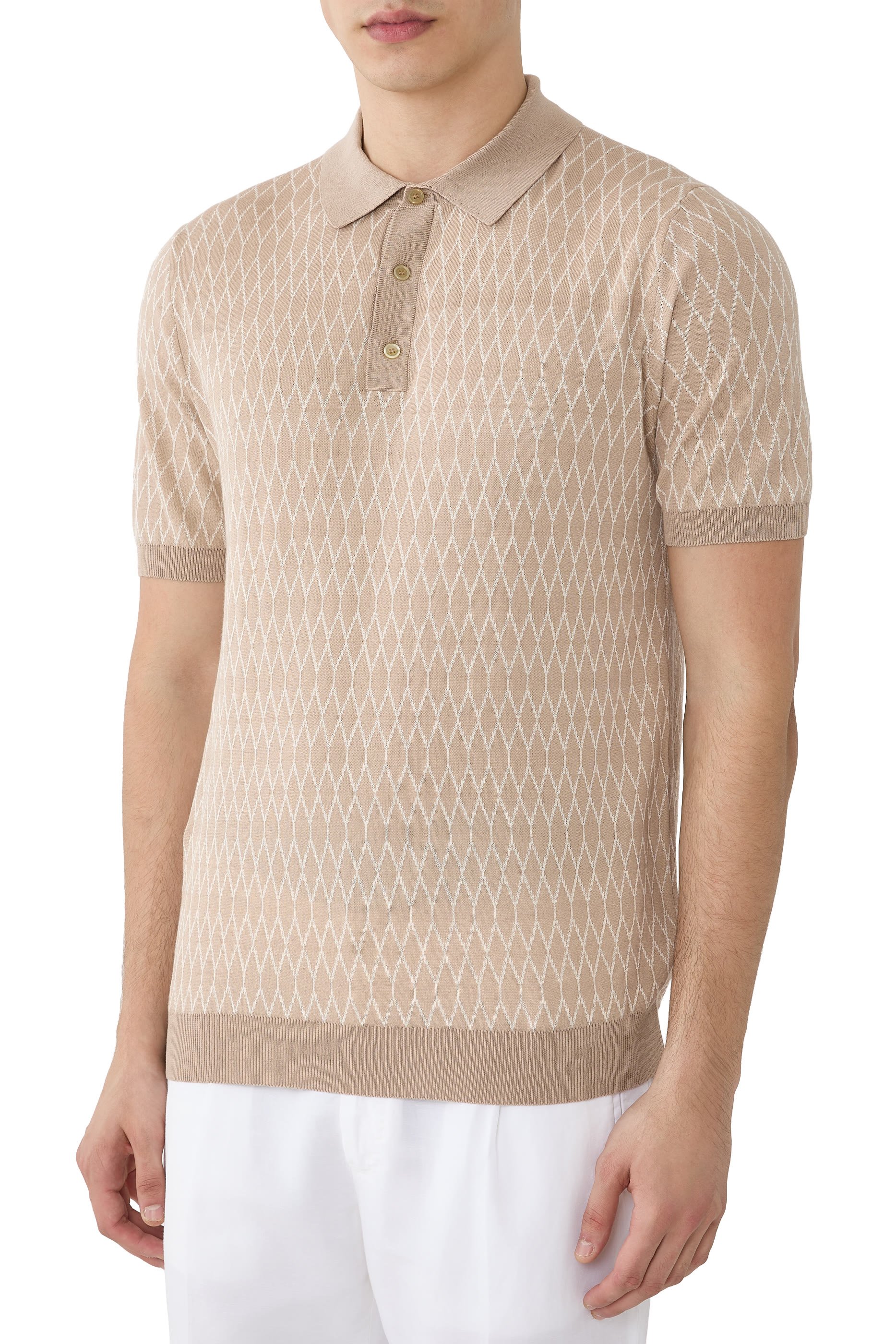 Button-Down Polo Shirt