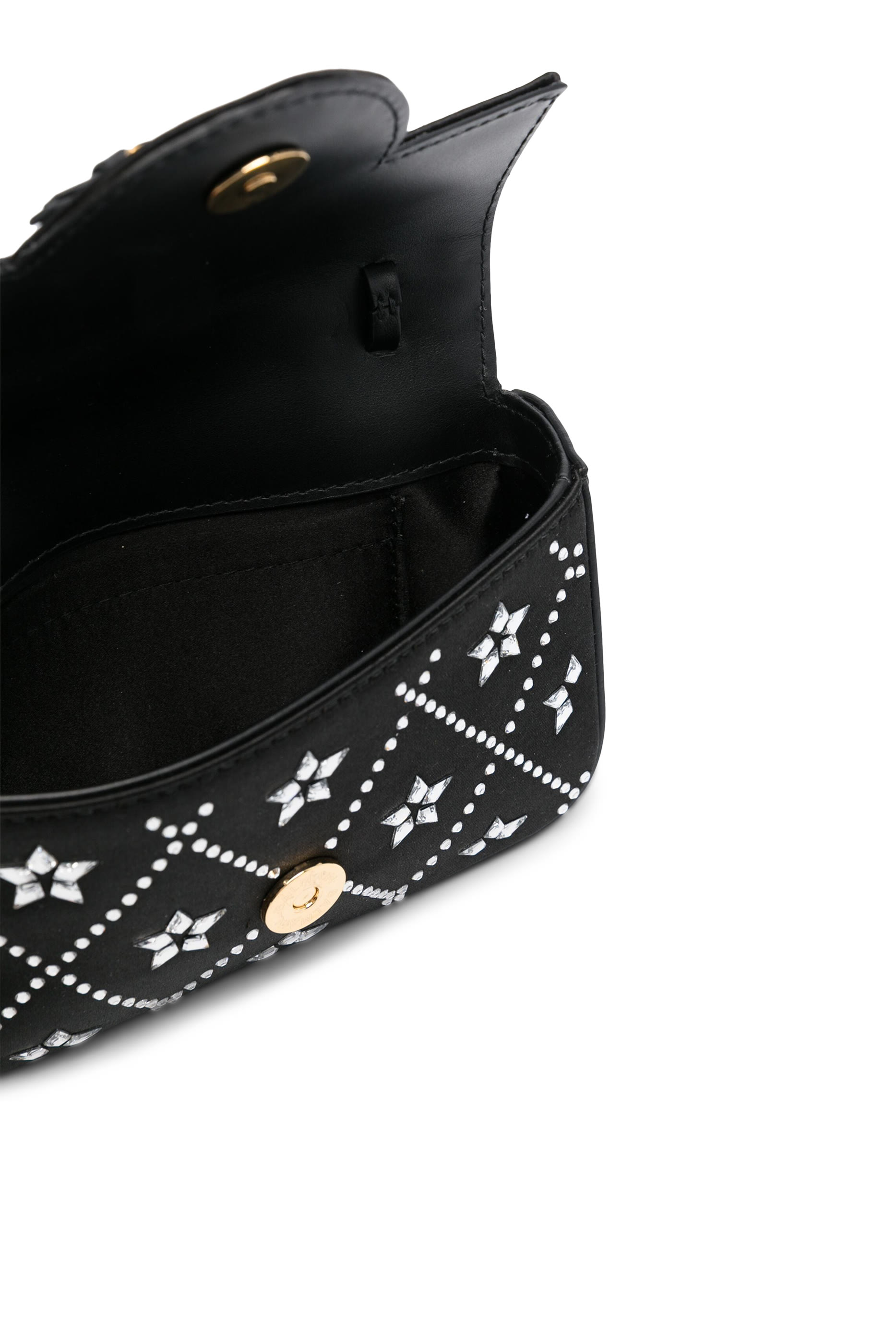 B-Buzz Pouch 23 Satin and Crystals Clutch