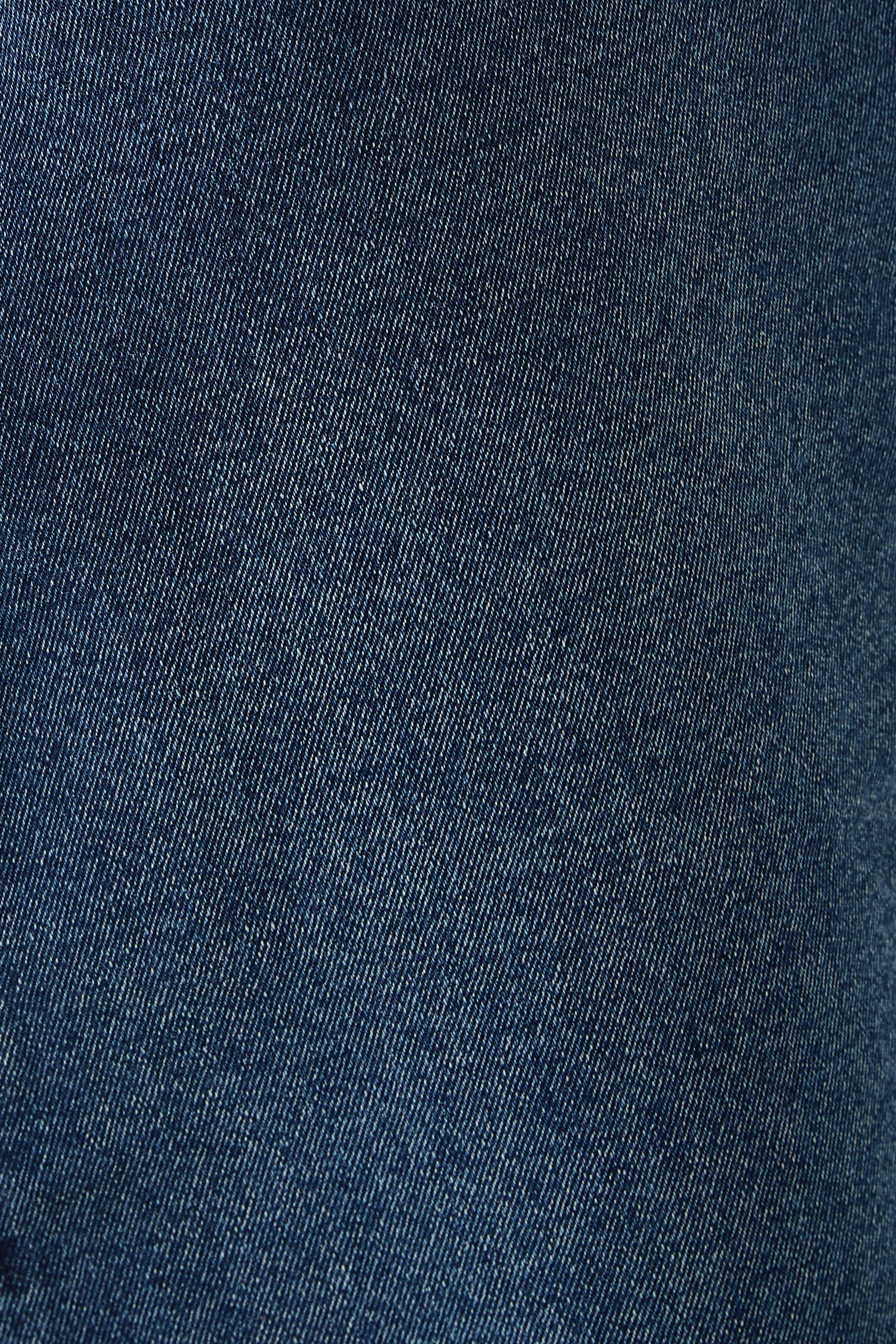 Maxi Low-Rise Denim Skirt