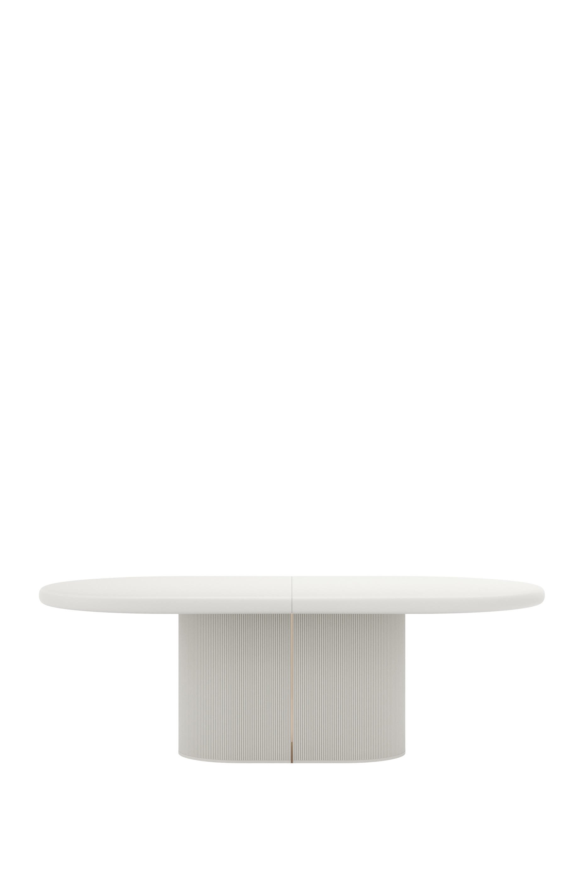 Love Matte Pearl Dining Table