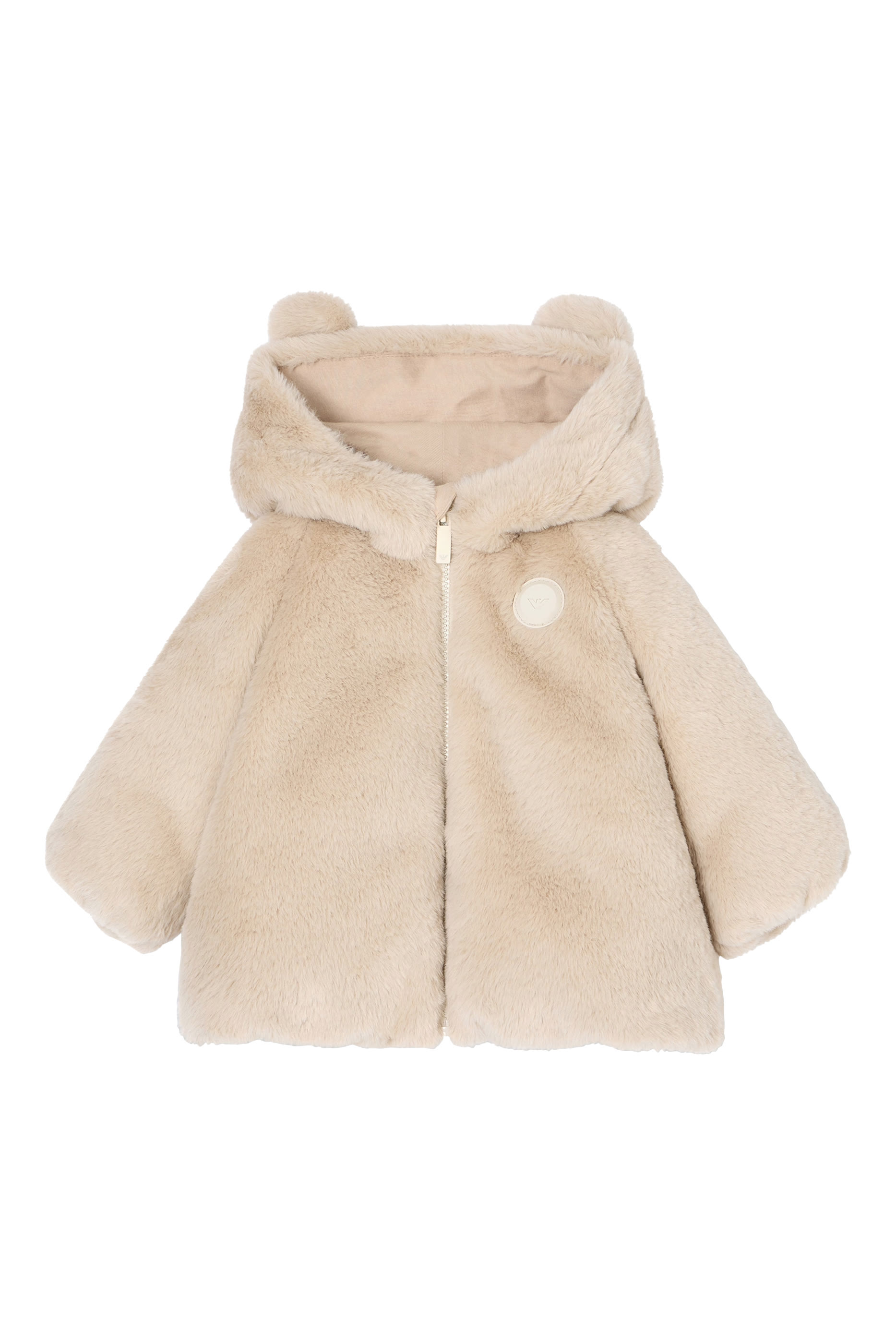 Kids Faux-Fur Hooded Jacket