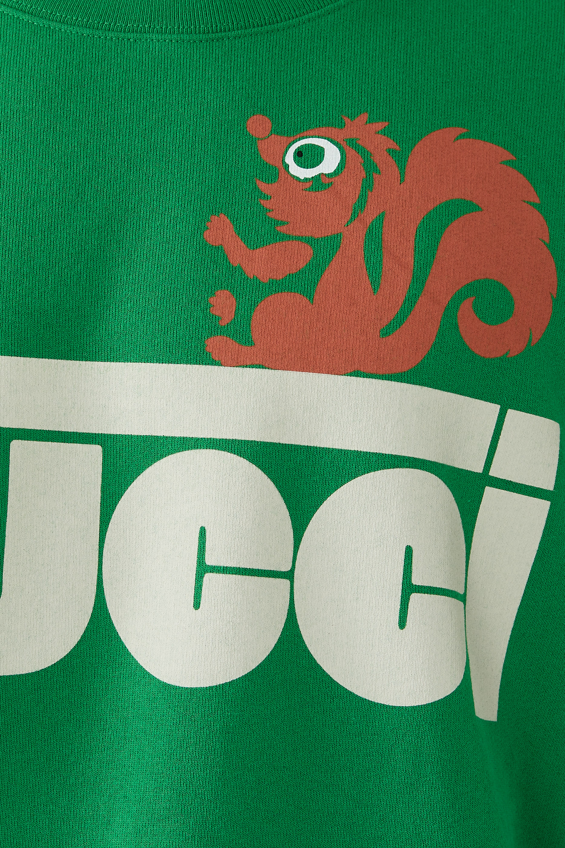 Retro Logo Skunk Print Sweatshirt