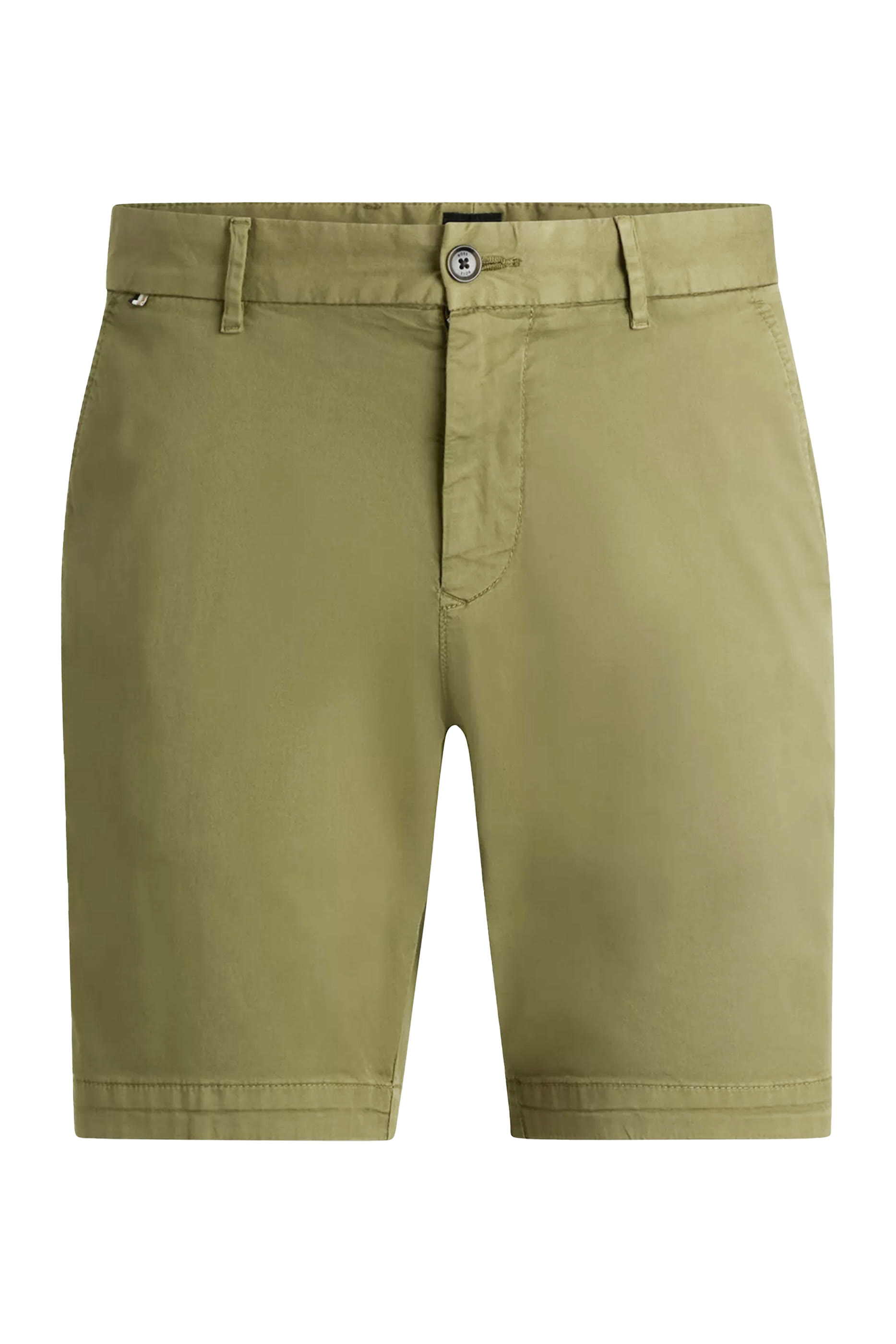 Slim-Fit Shorts in Stretch-Cotton Twill