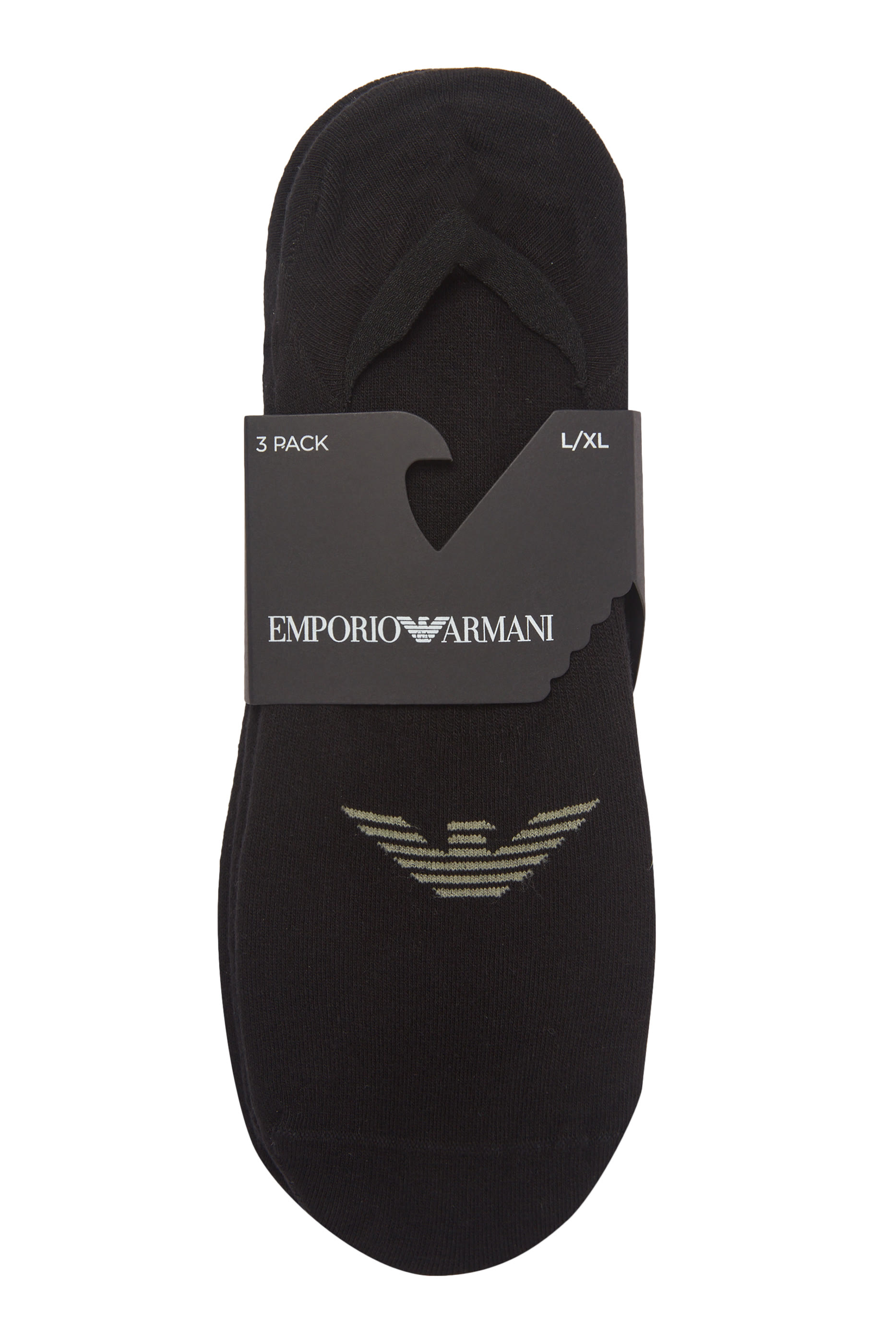  Eagle Logo Footie Socks - Pack of 3