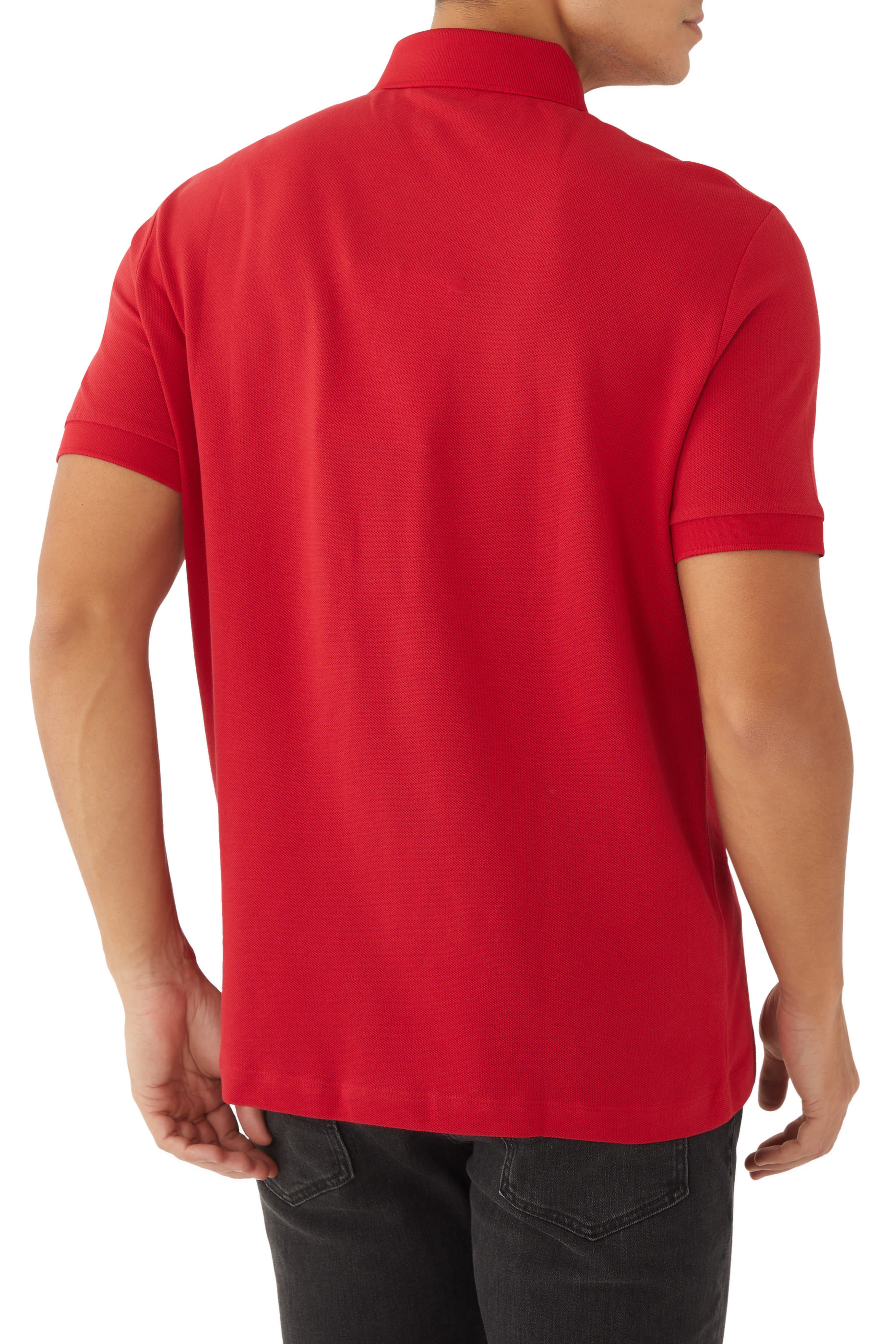 Dragon Embroidery Cotton Piqu&eacute; Polo Shirt