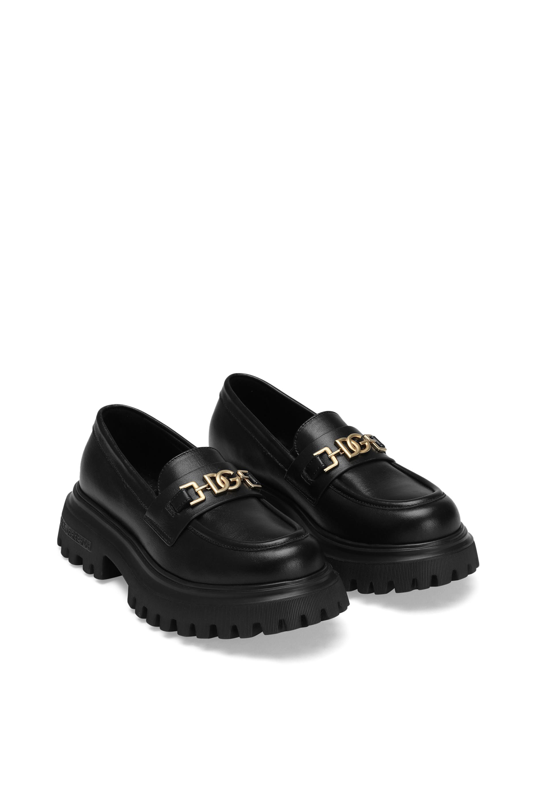 Kids Nappa Calfskin Loafers