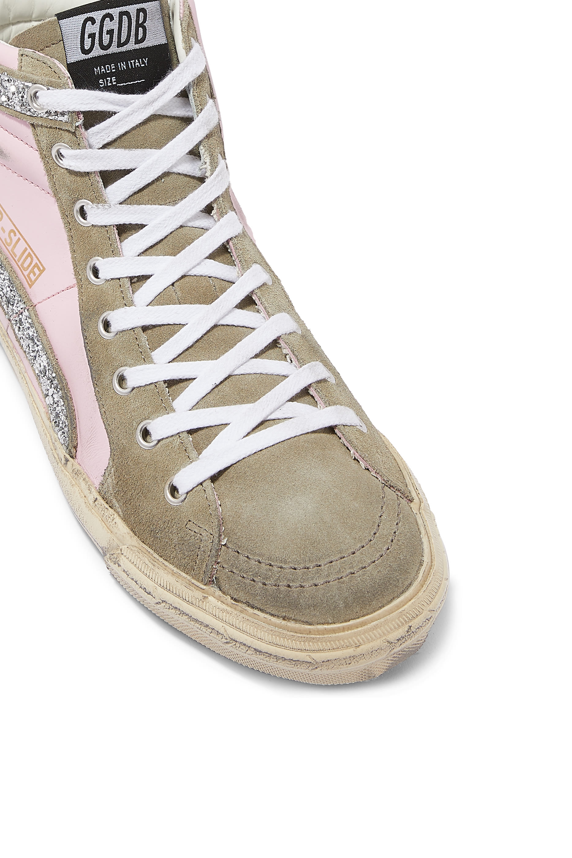 Glitter High Top Sneakers