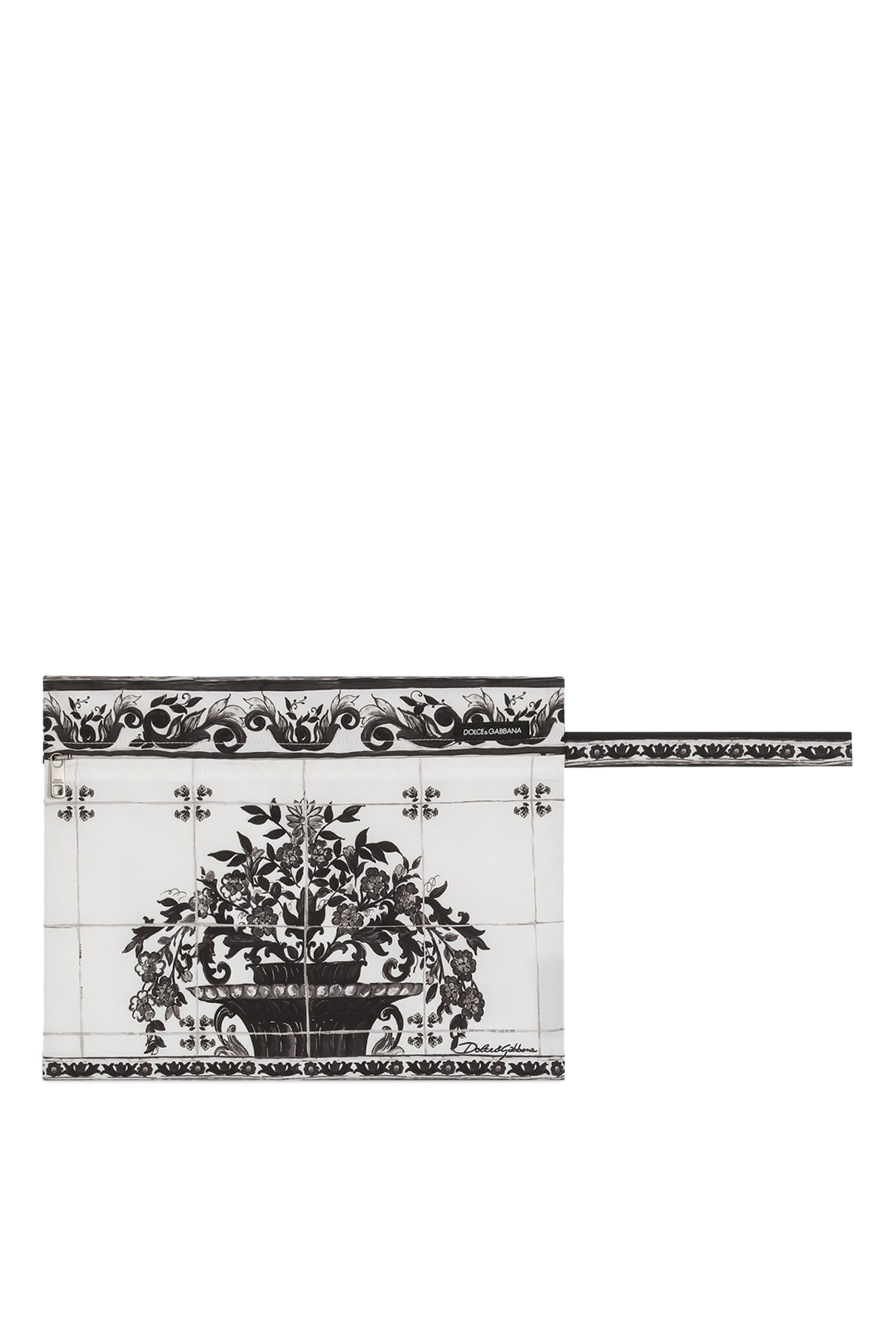 Majolica-Print Swim Shorts