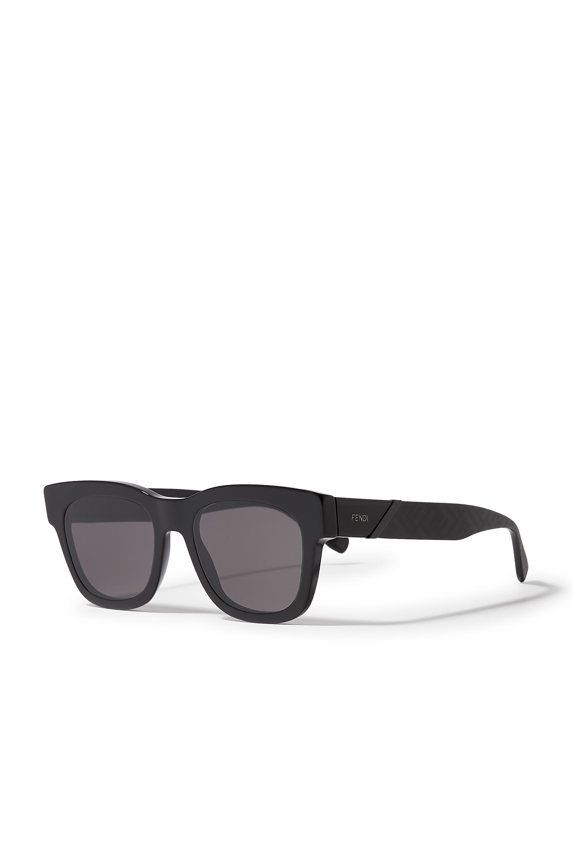 Diagonal Acetate Sunglasses 