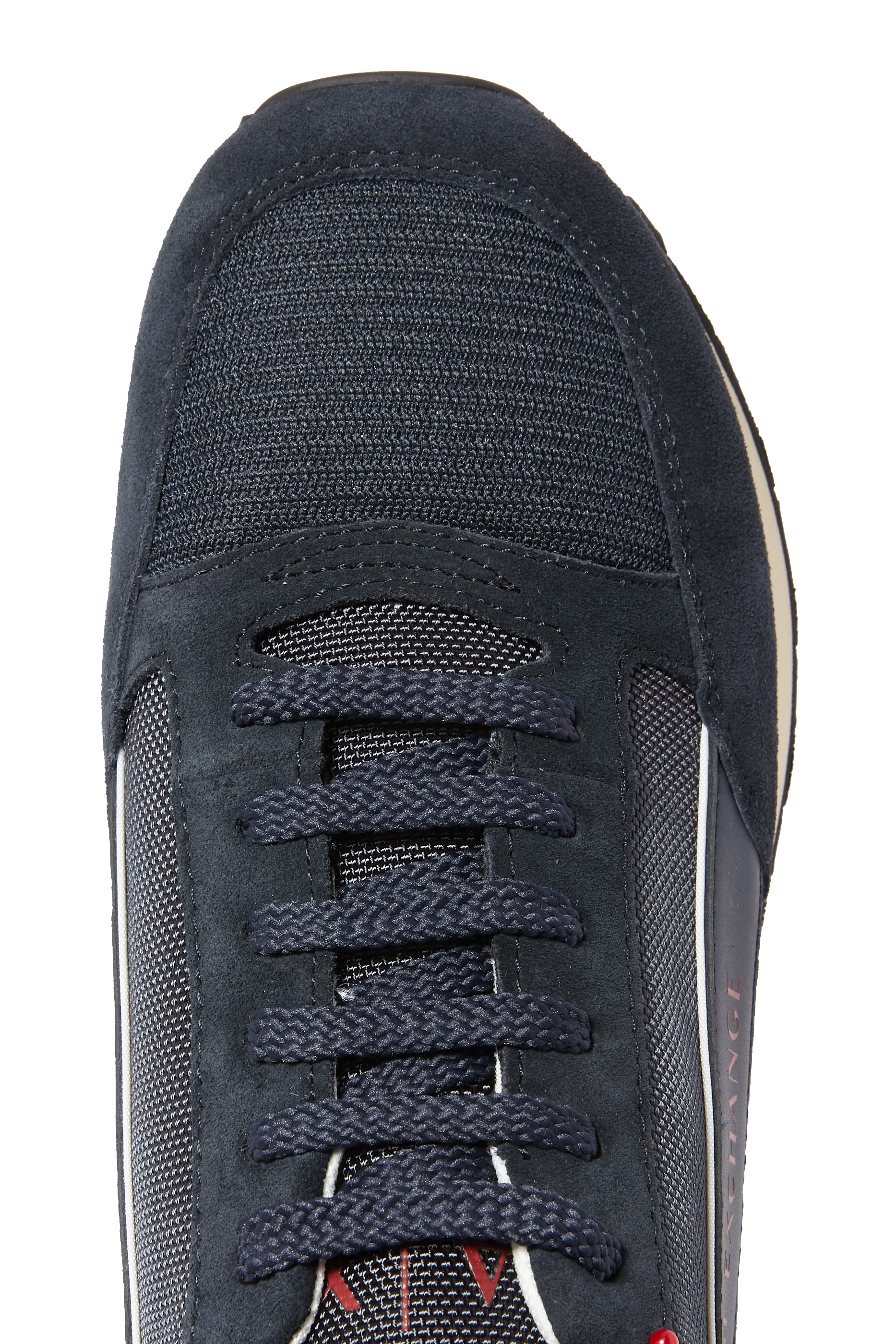 Stripe Logo Sneakers