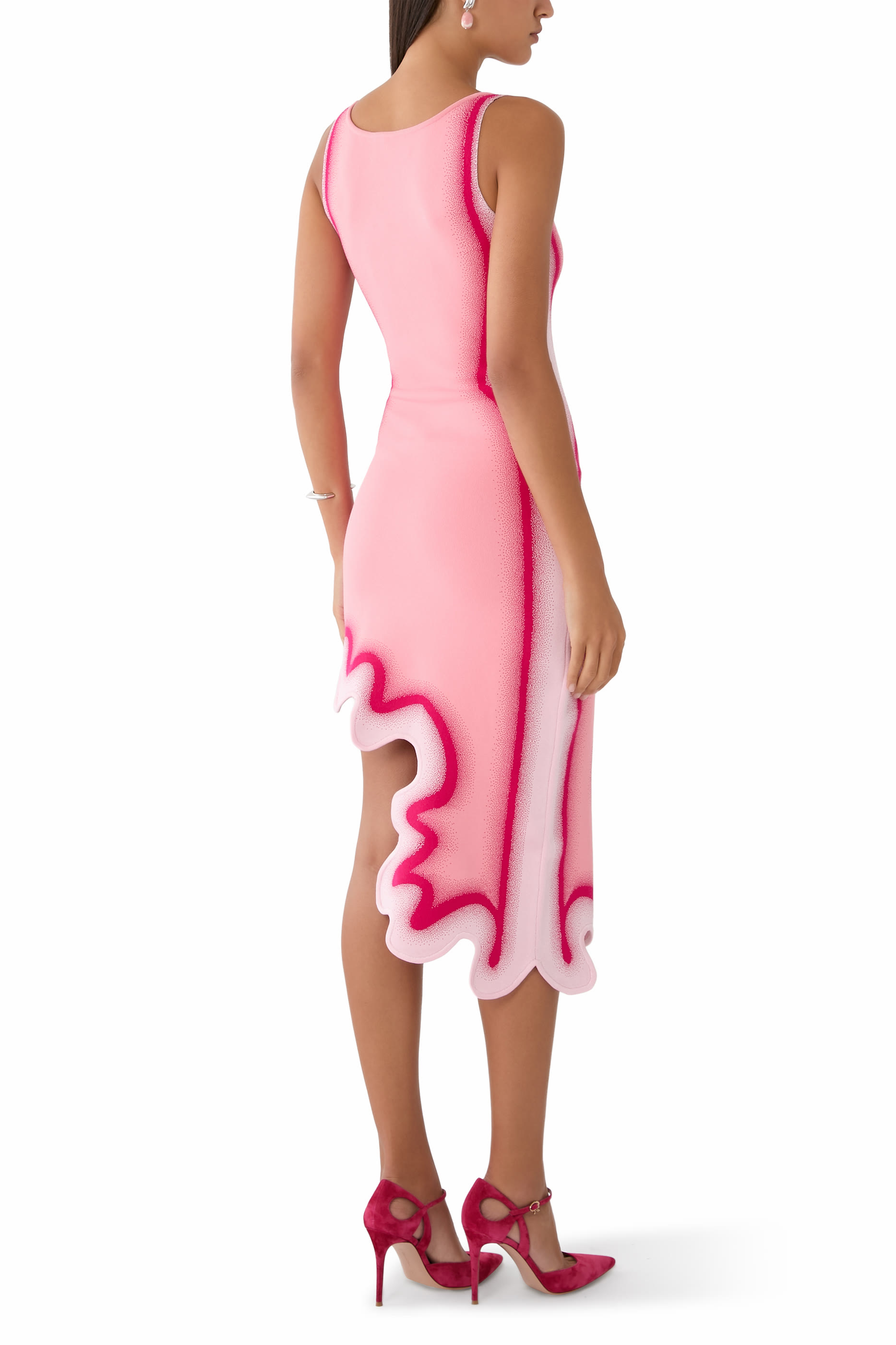 Aster Reversible Wavy Asymmetric Dress 