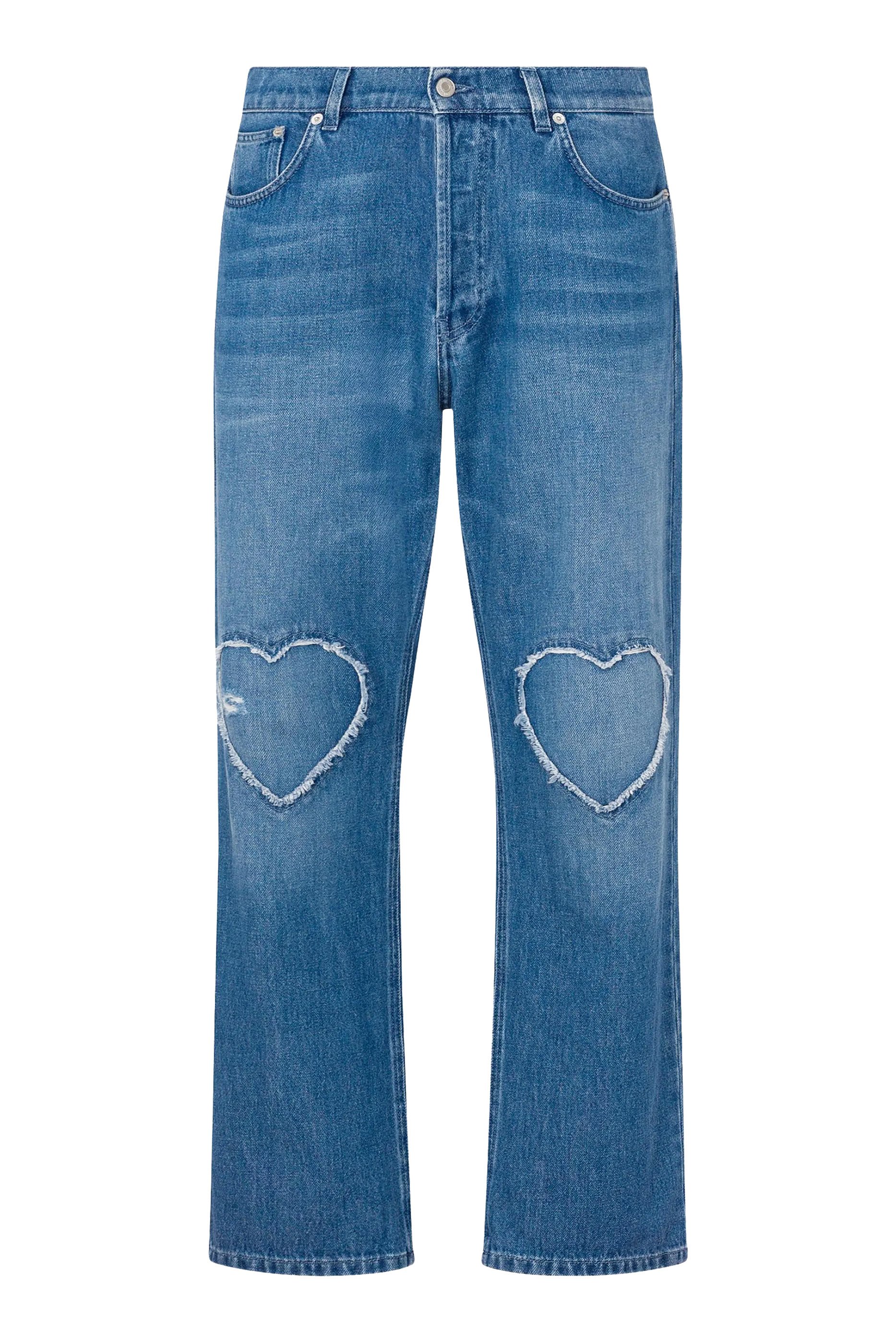 Hearts Denim Straight Jeans
