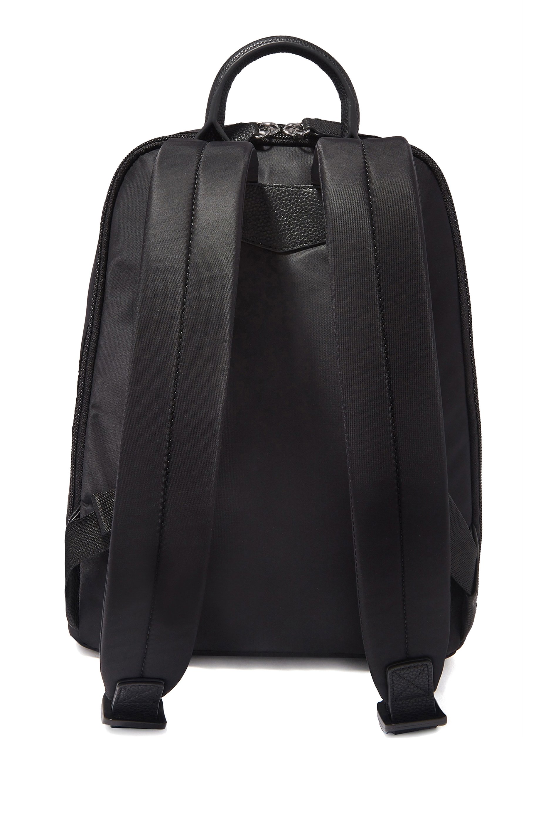 Nylon Logo-Plaque Backpack