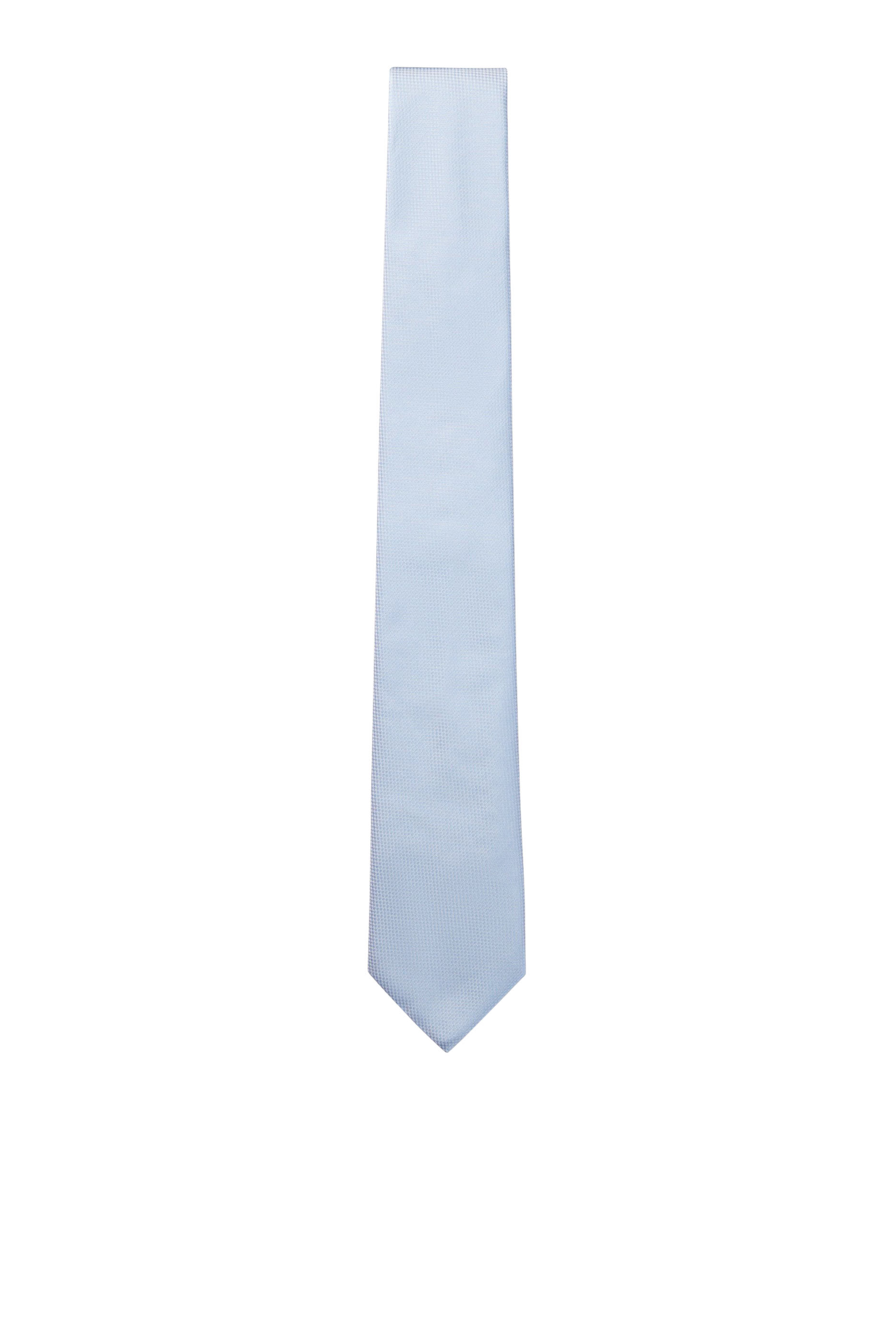 Micro-Pattern Jacquard Silk Tie