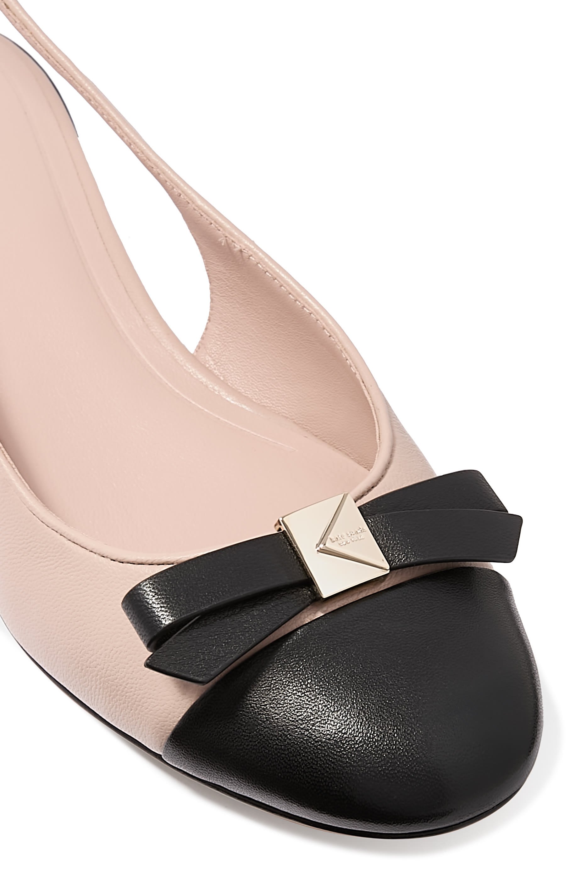 Deco Bow Slingback Pumps