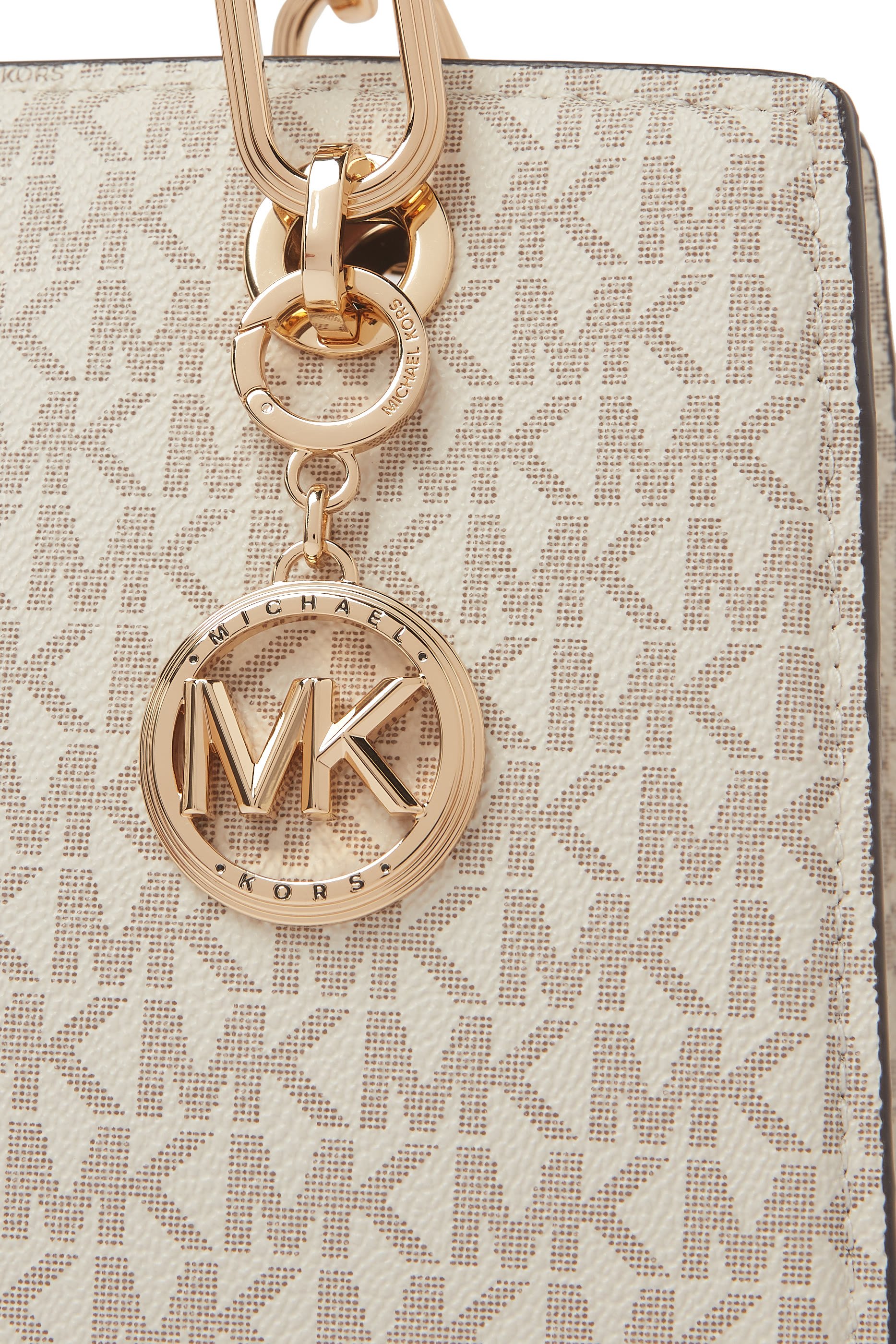 Cynthia Medium Signature Logo Satchel Bag