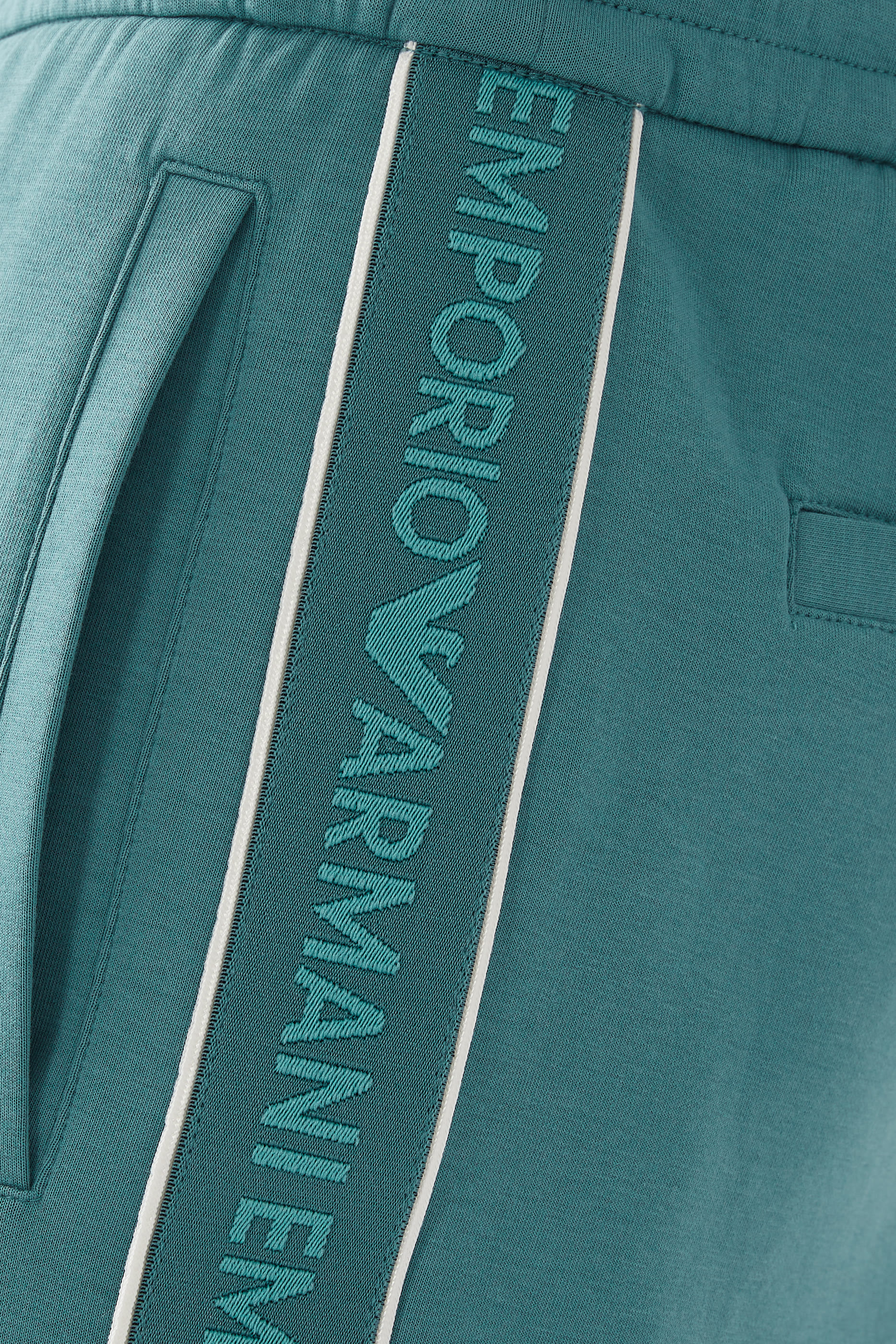 Logo Tape Double-Jersey Joggers