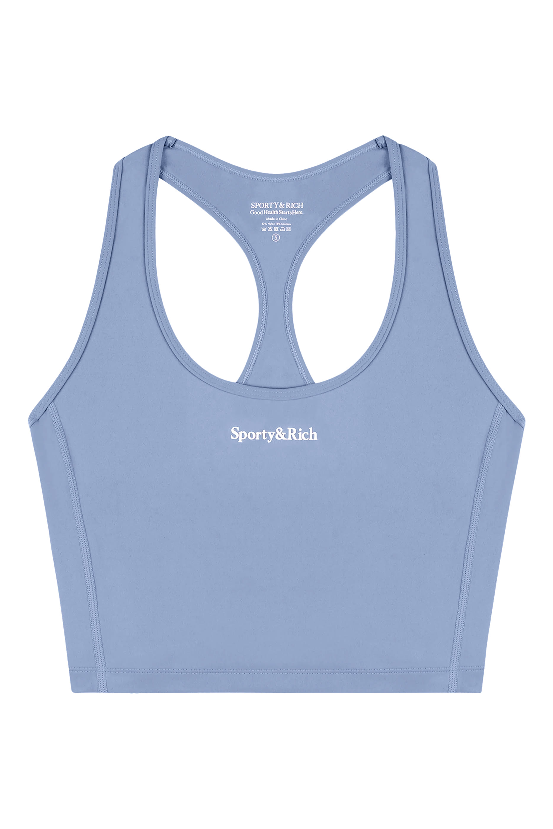 Serif Logo Sports Tank Top