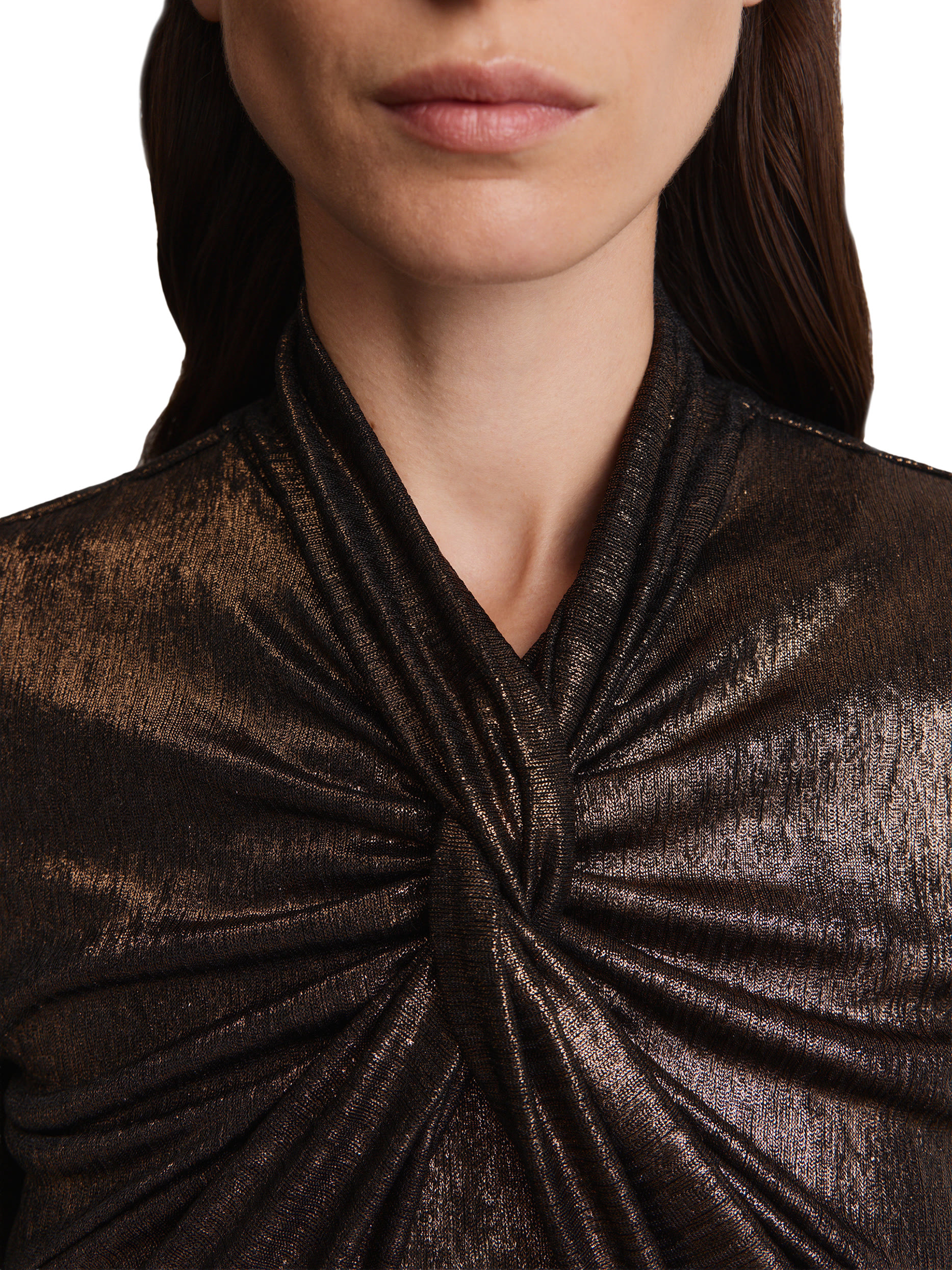 Metallic Mini Dress