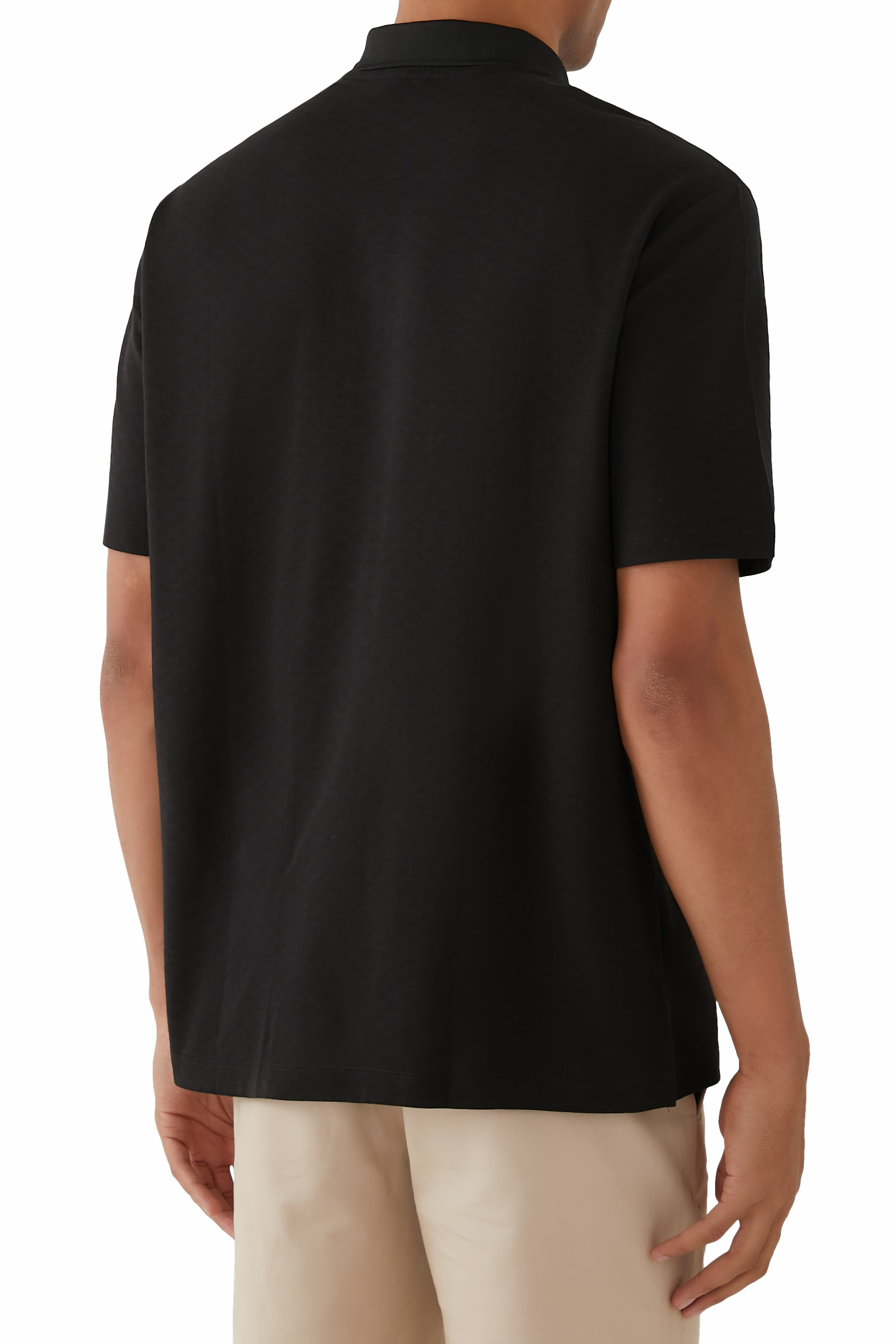 Polo with All Over Embroidery