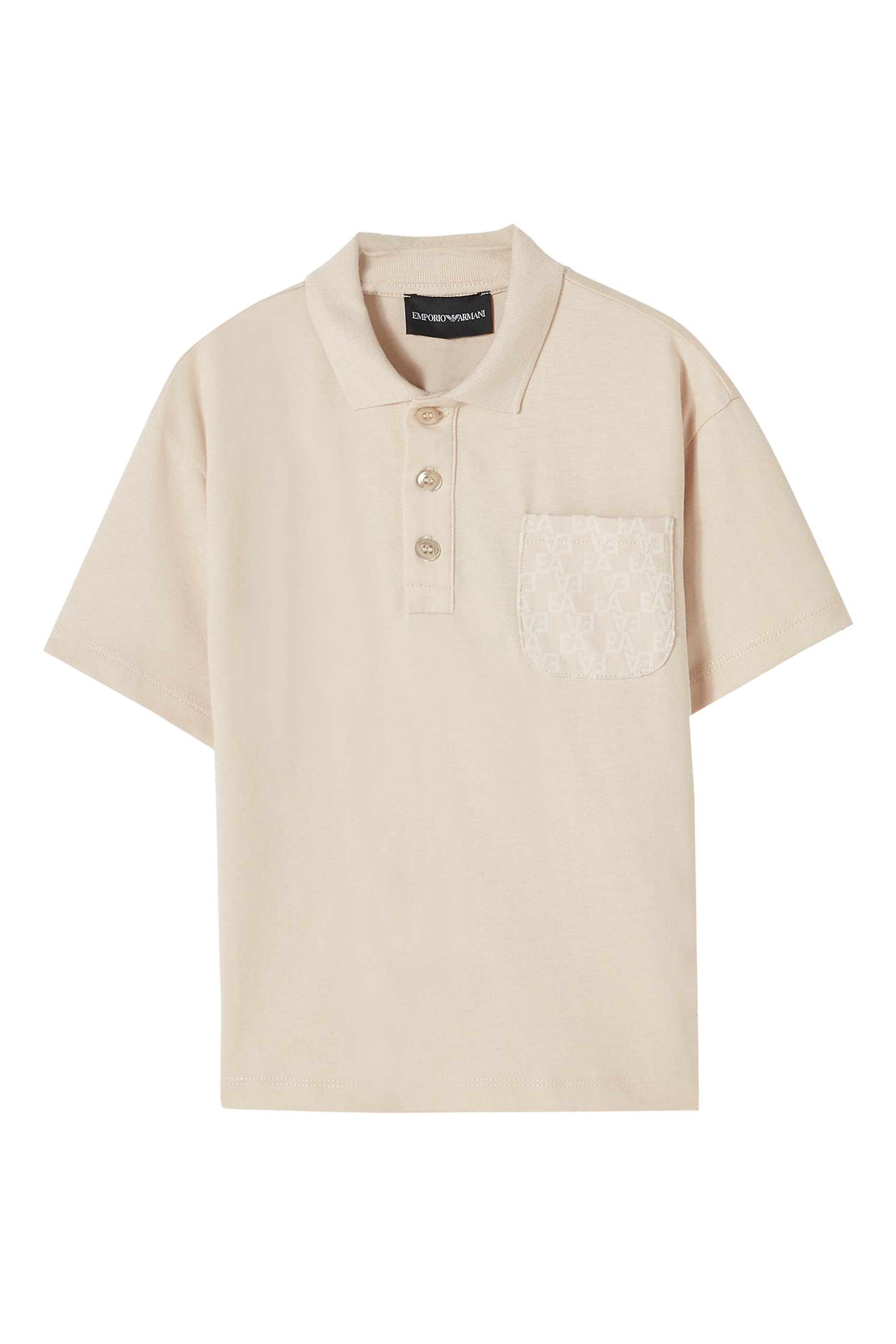 Kids EA Logo Pocket Polo Shirt