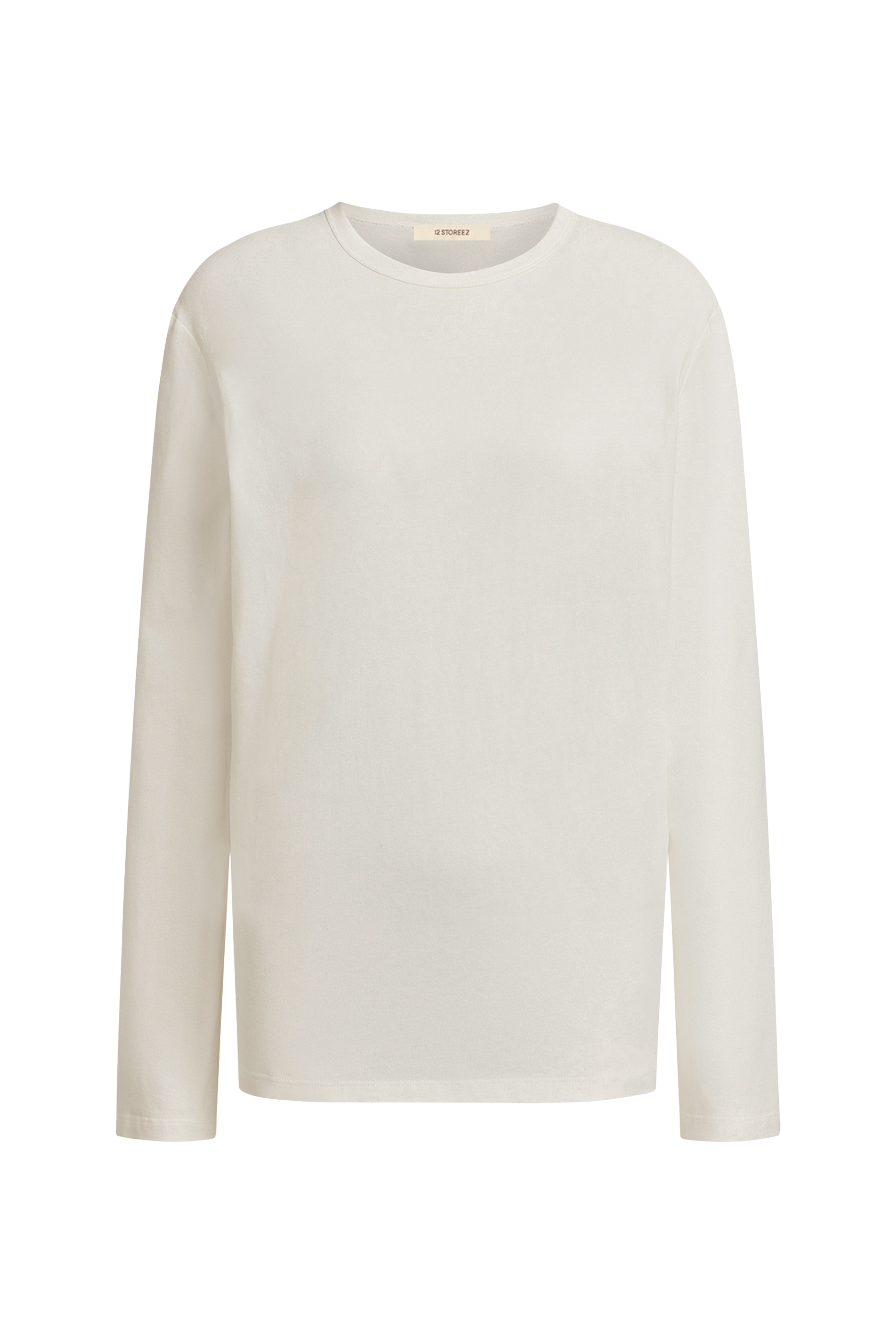  Peached Cotton Long-Sleeve T-Shirt
