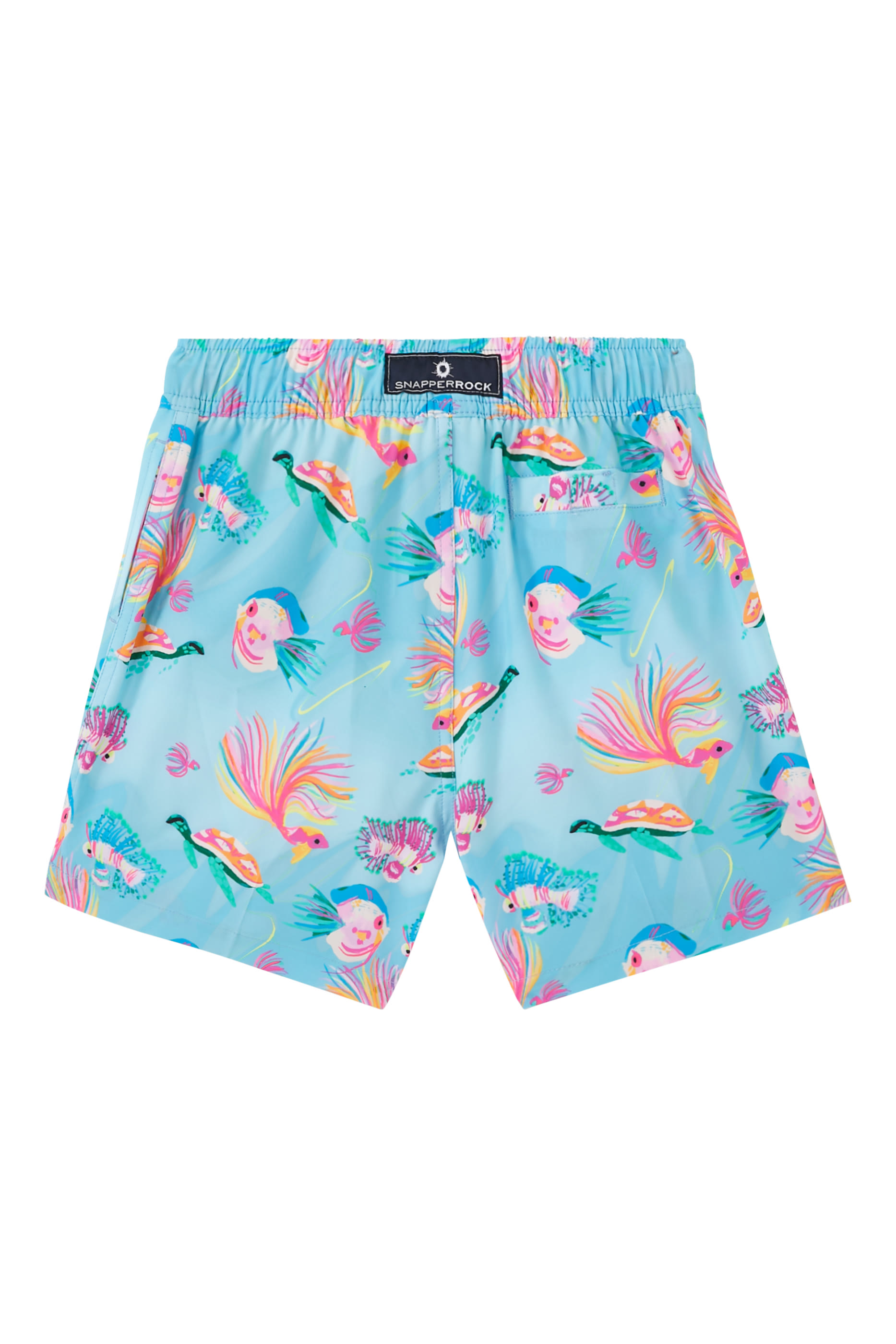 Kids  Kaleido Fish Sustainable Swim Shorts