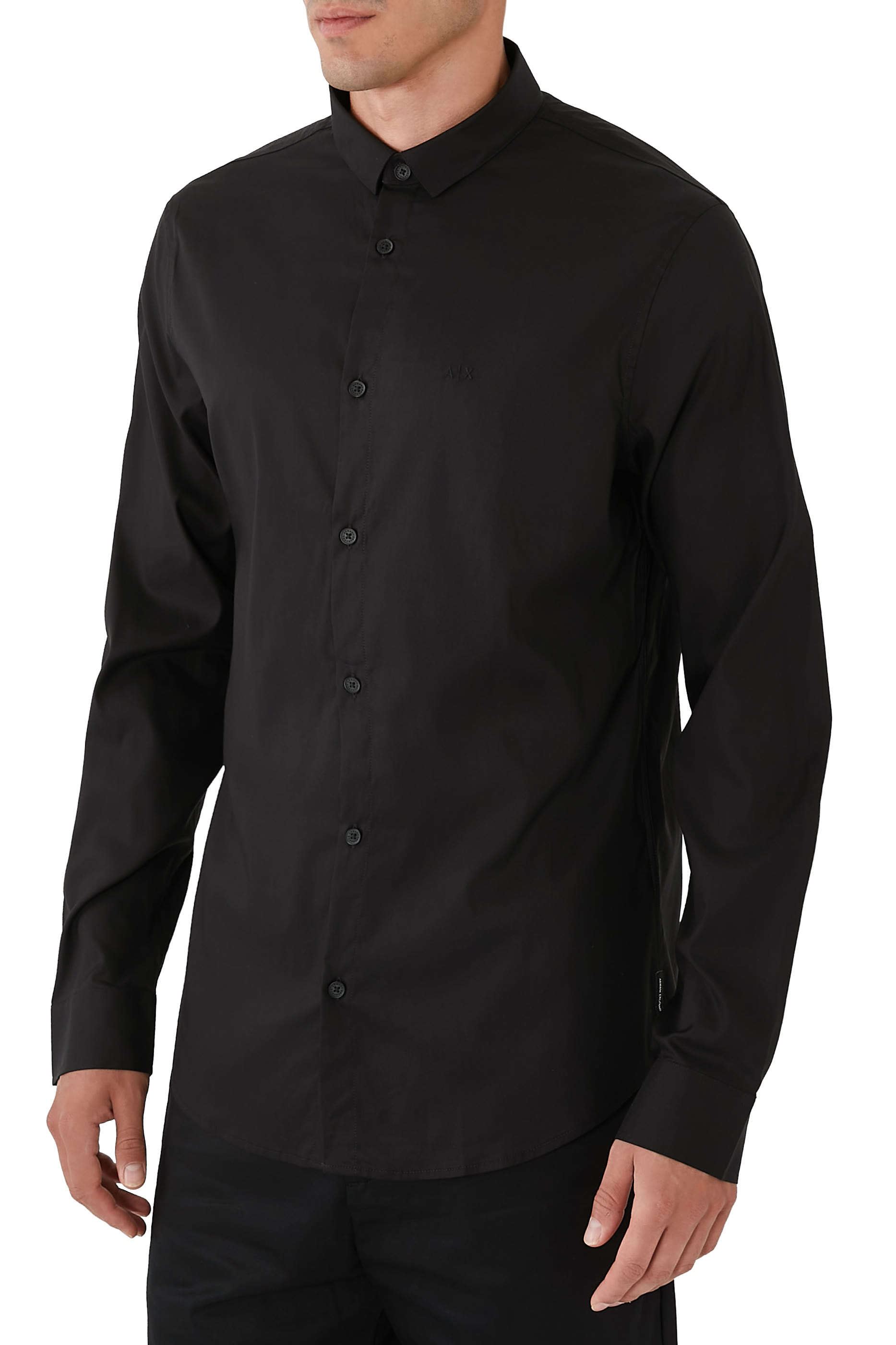 AX Logo Slim Fit Shirt