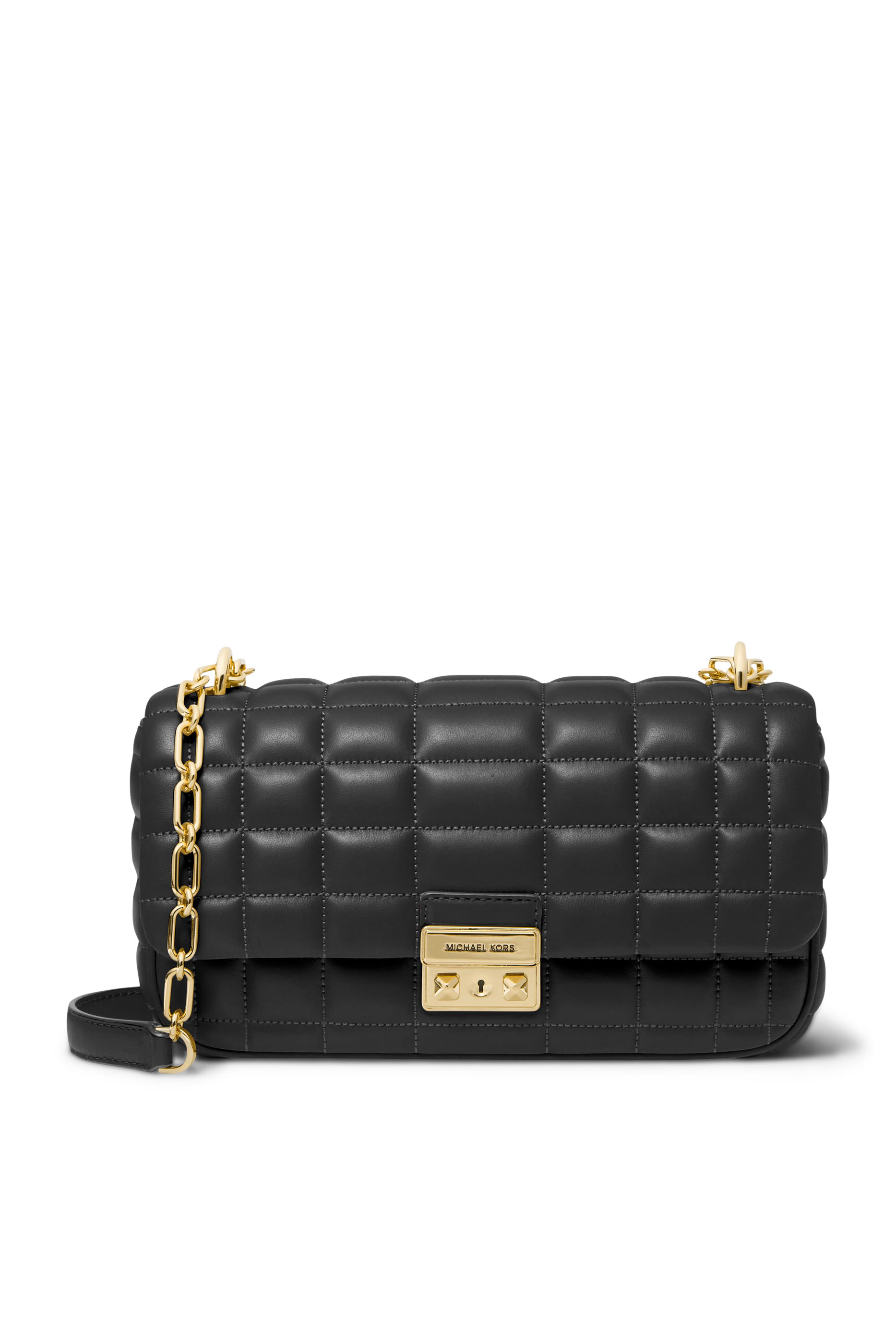 Tribeca Large Quilted Leather Shoulder Bag