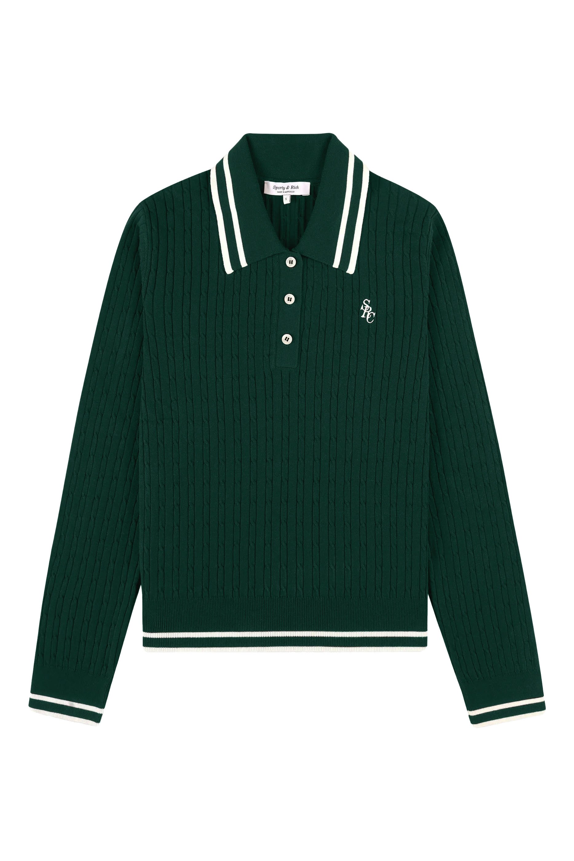 SRC Mini Cable Long Sleeves Polo