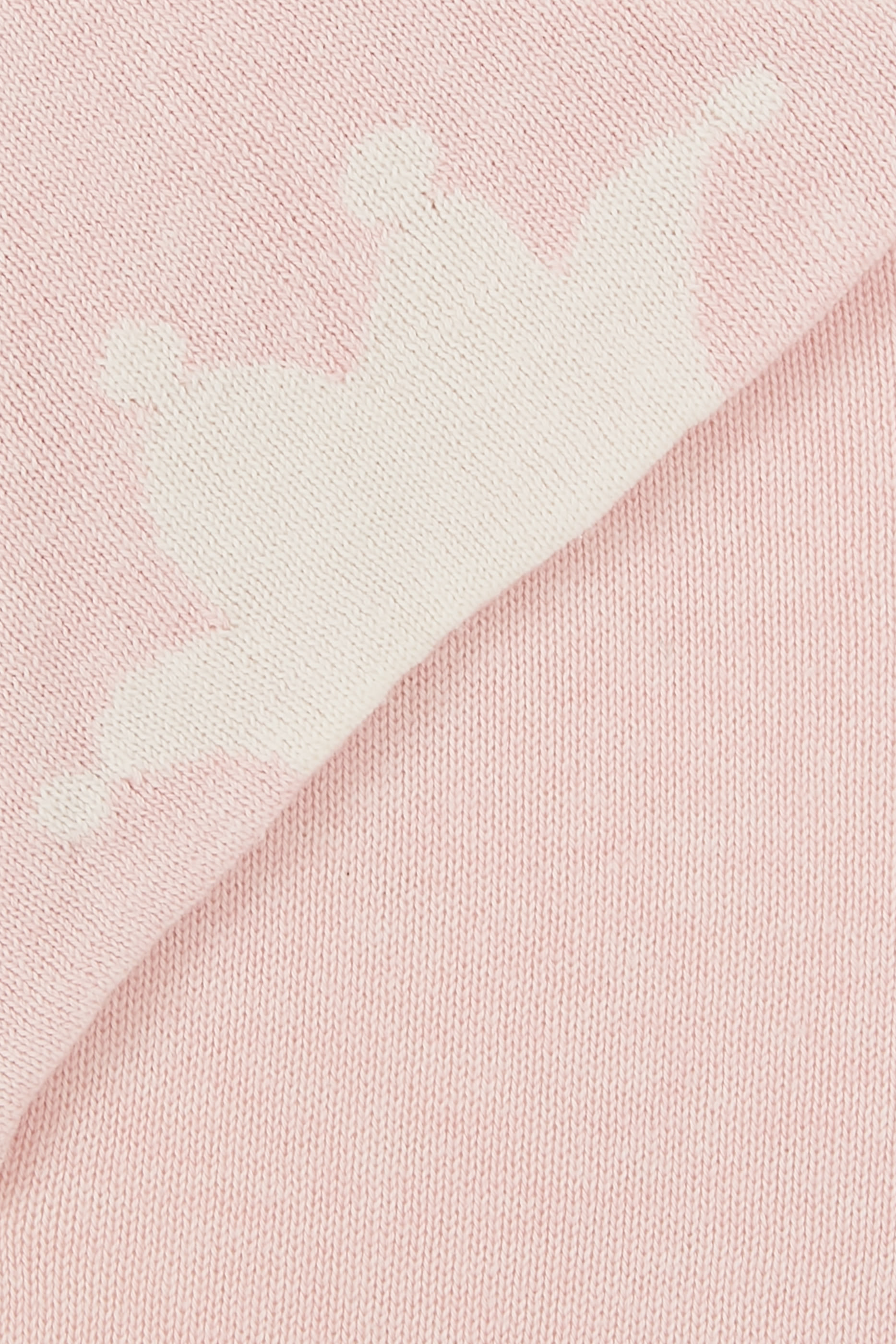 Kids  Knitted Crown Blanket