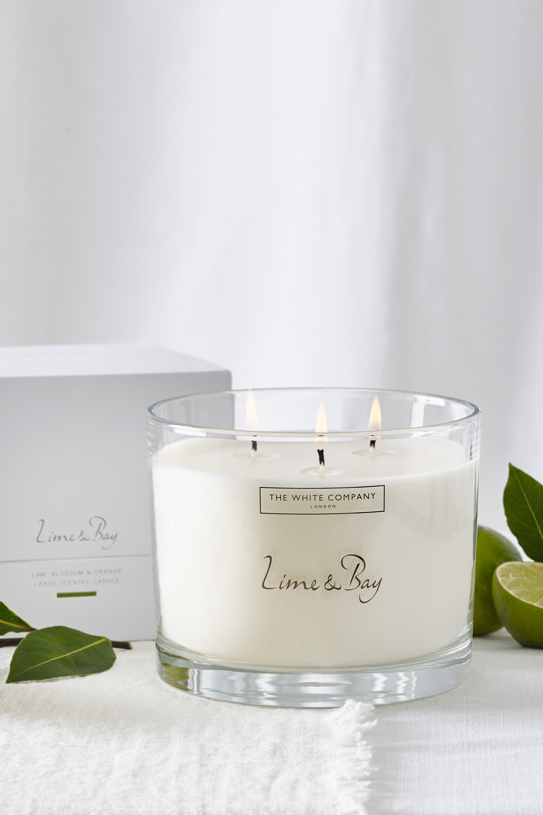 Lime & Bay Large Candle