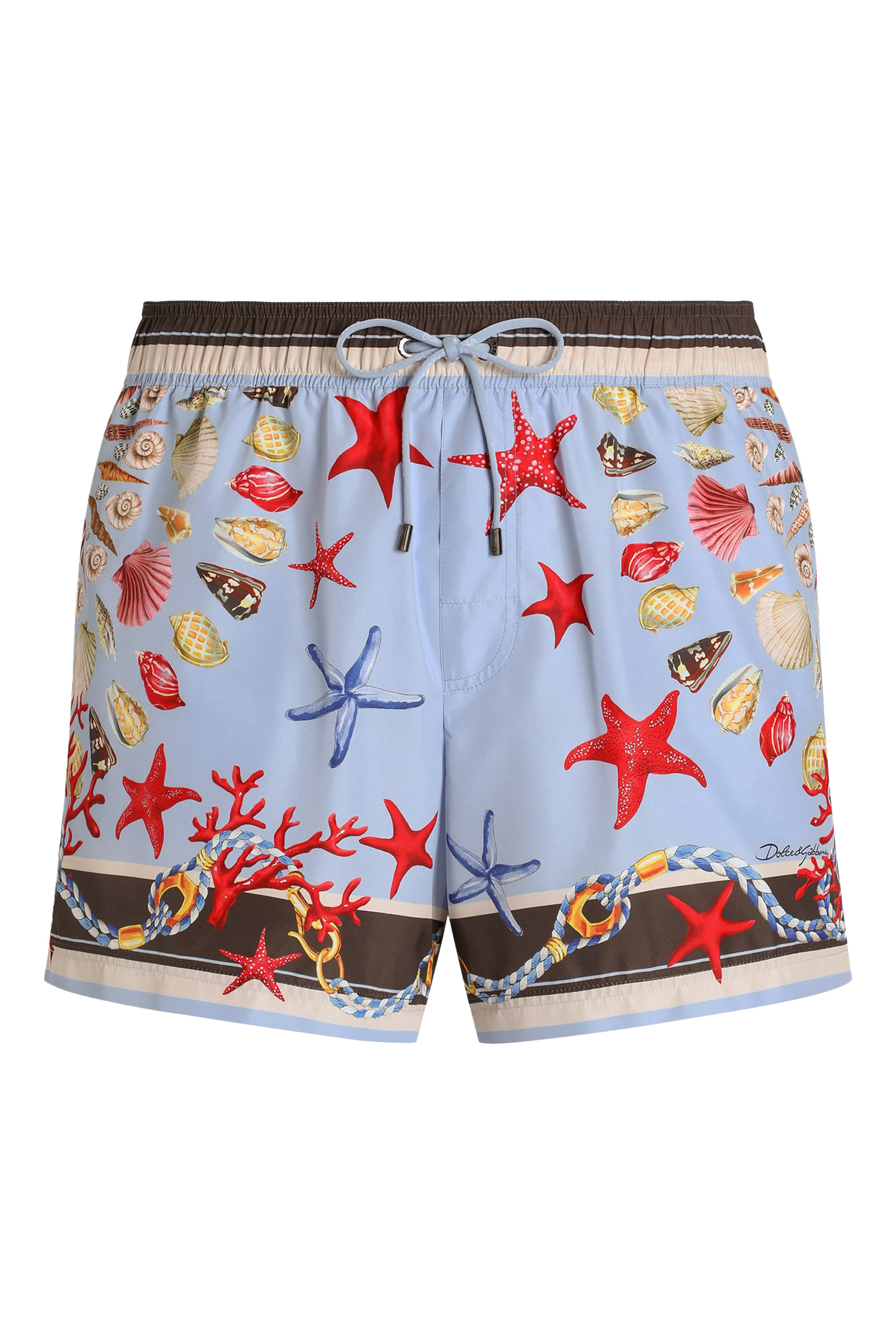Shell Print Swim Boxer Shorts