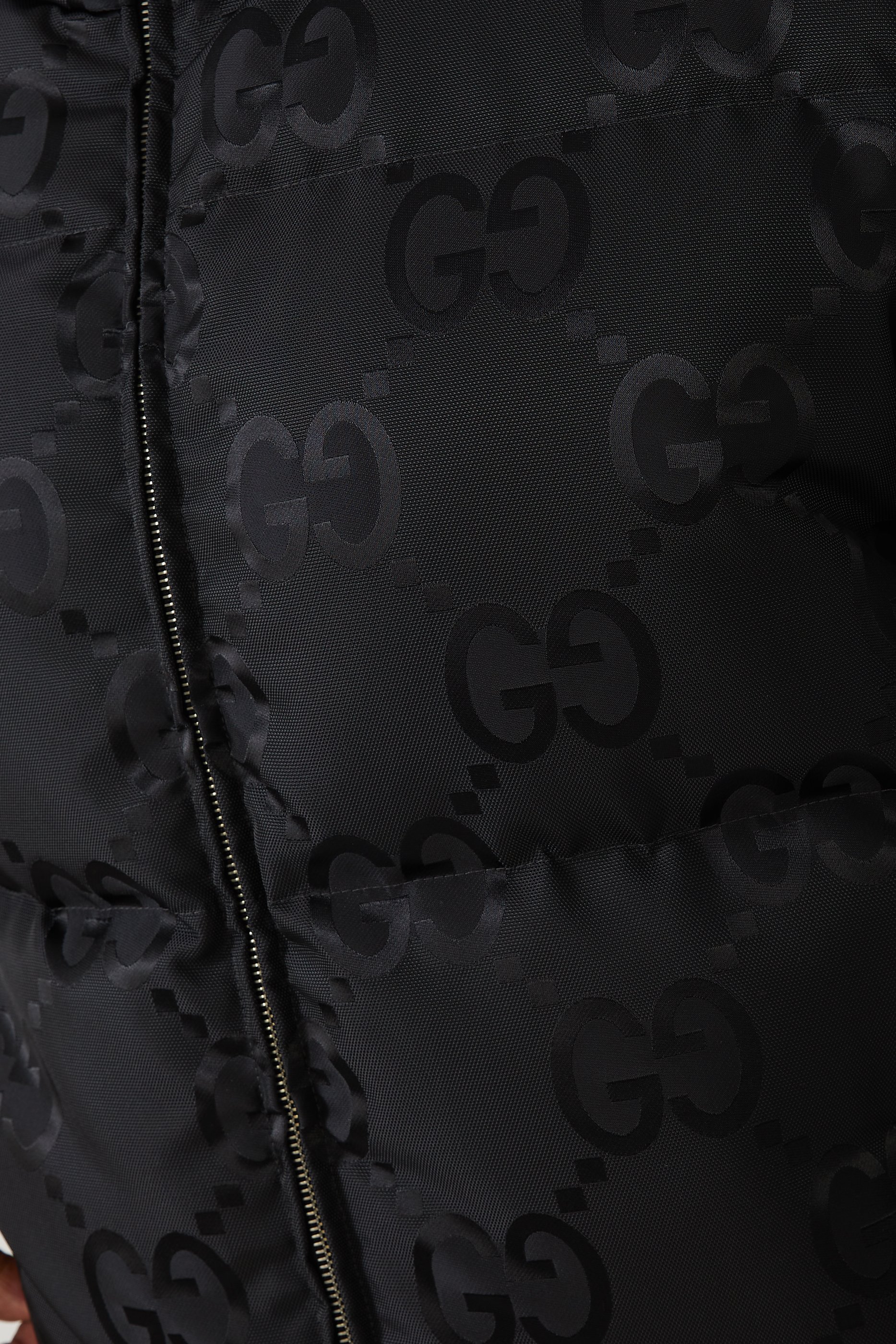 Jumbo GG Canvas Down Jacket