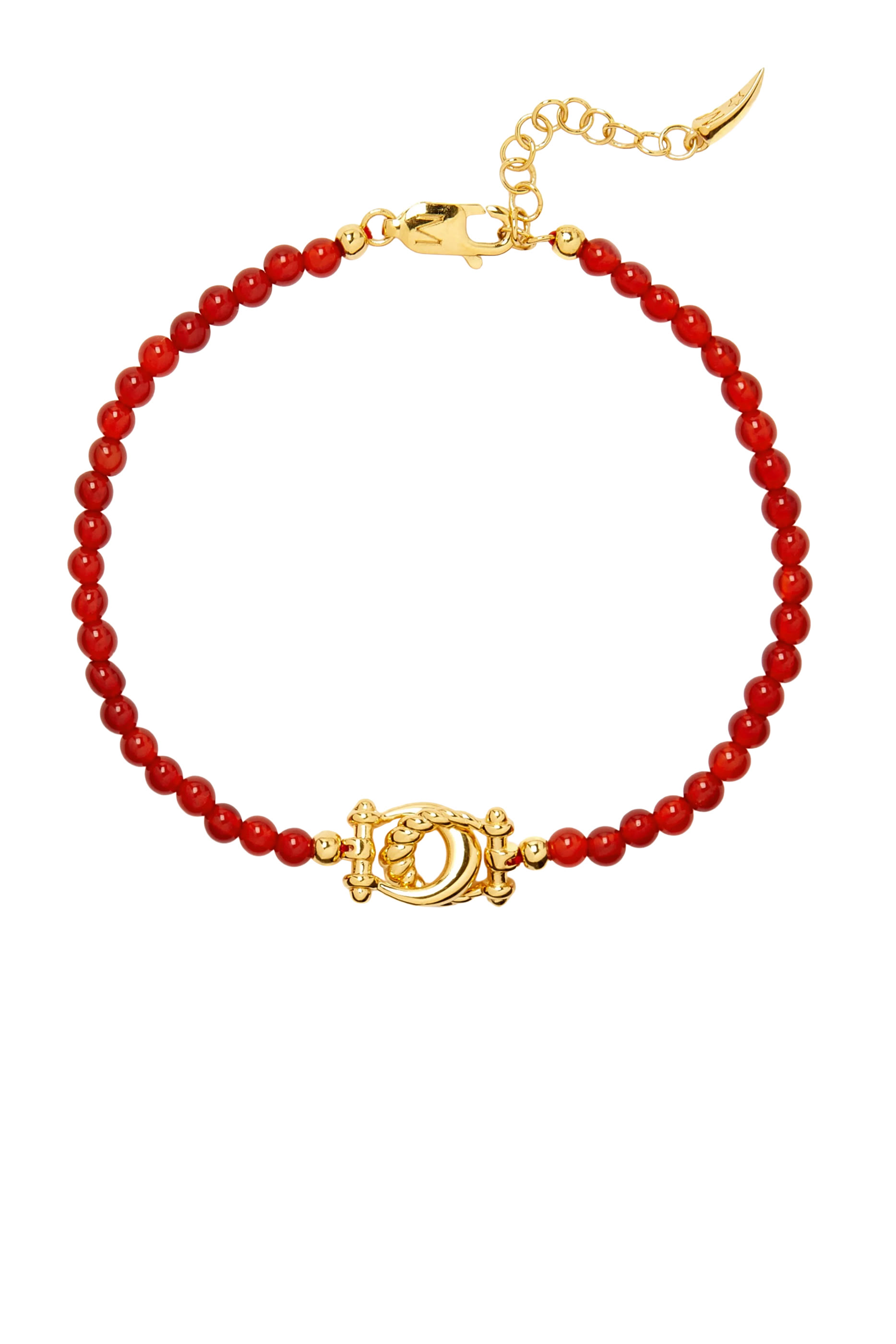 Lunar New Year Horseshoe Beaded Bracelet
