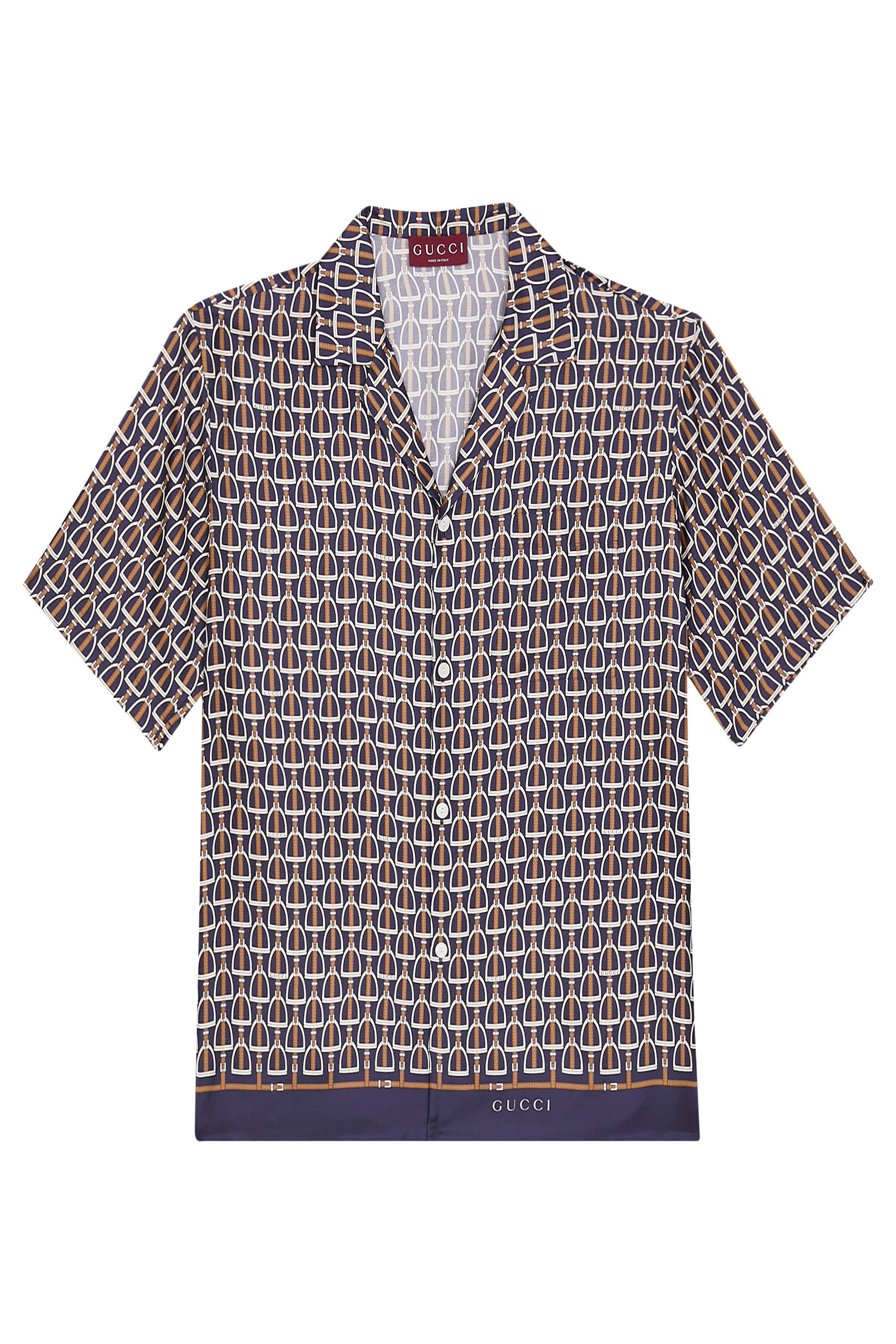 Printed Bowling Shirt 