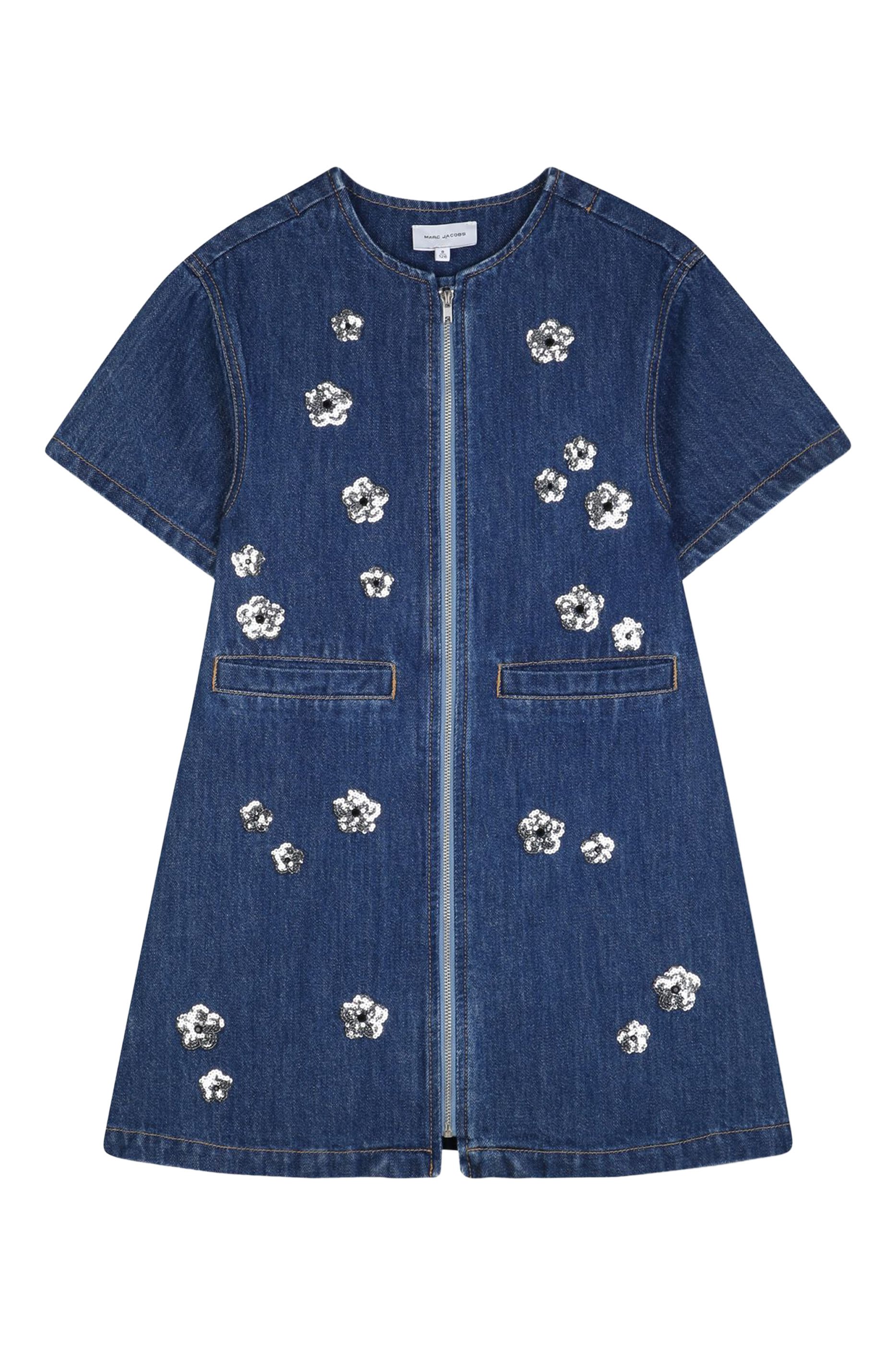 Kids  Sequin Daisy Dress