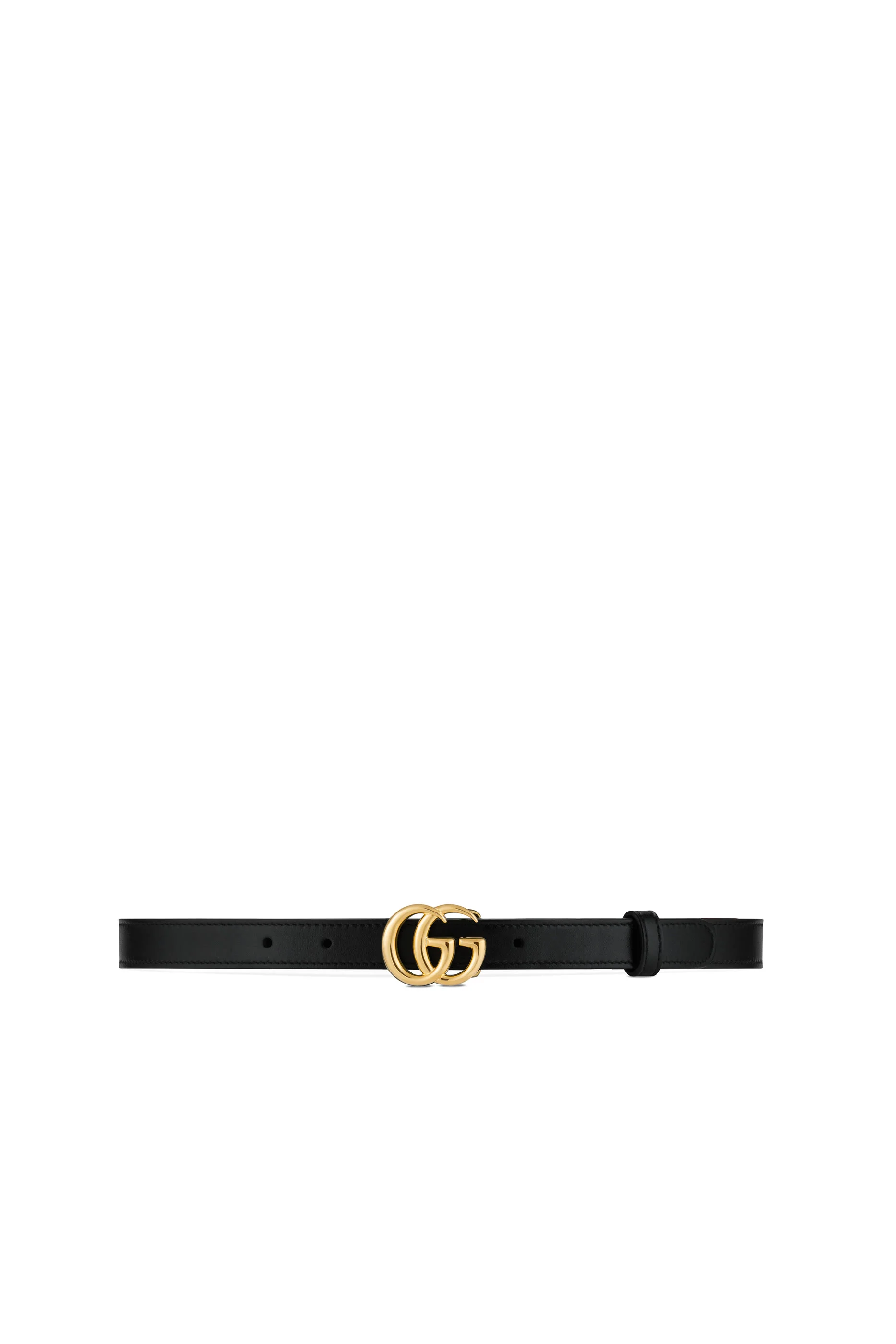 GG Marmont Slim Leather Belt