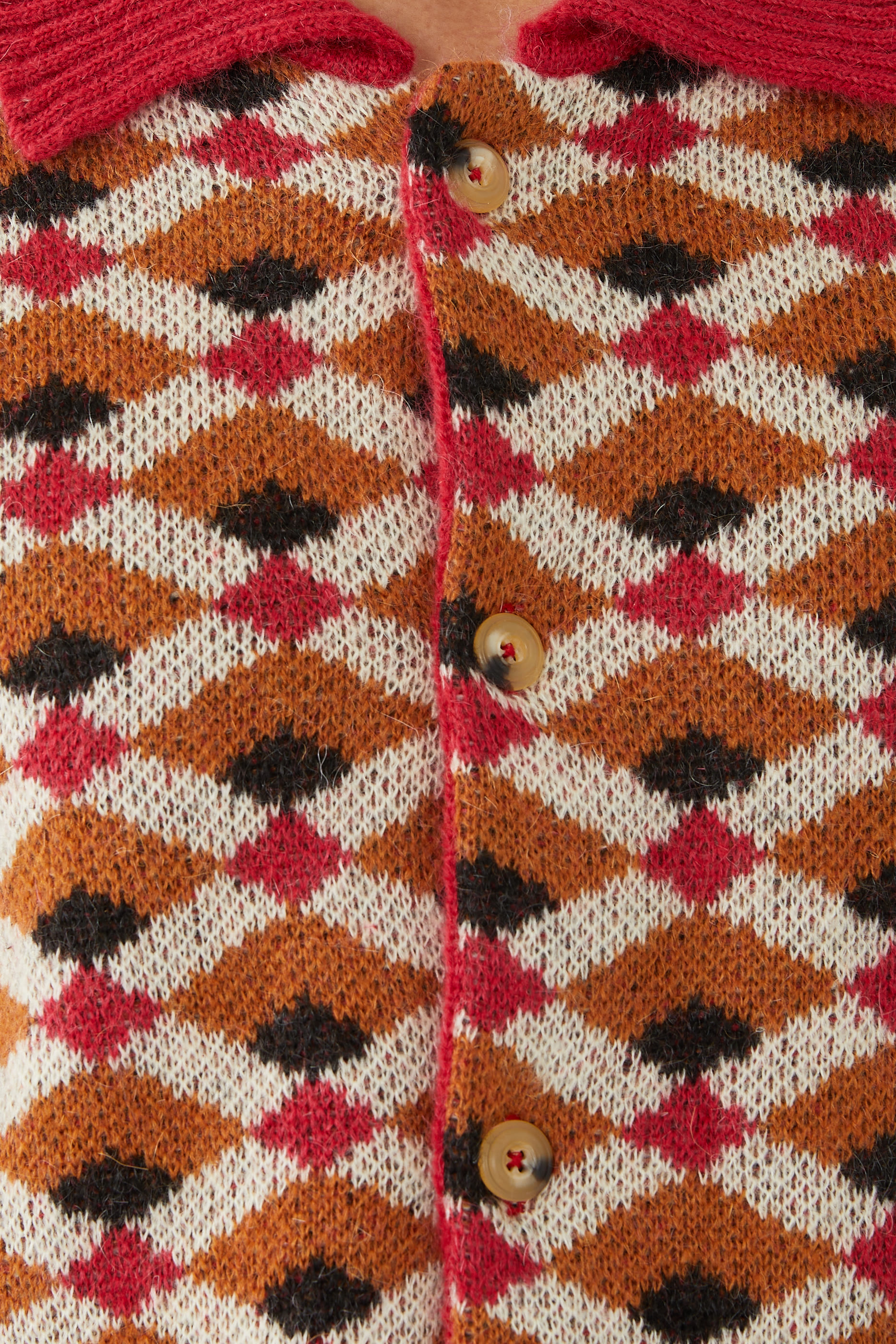 Venetian Floor Polo Cardigan