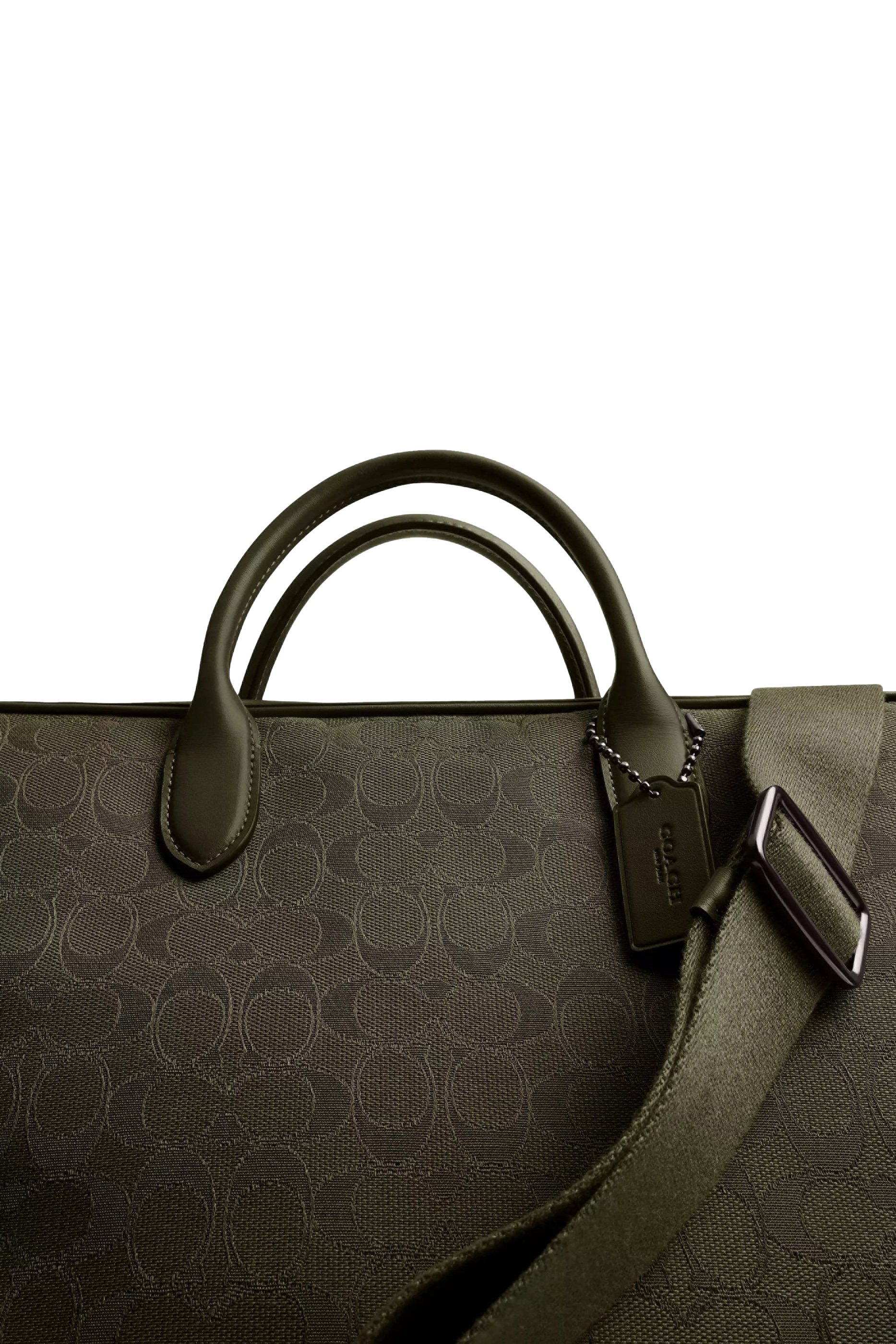 Theo Work Bag In Signature Jacquard