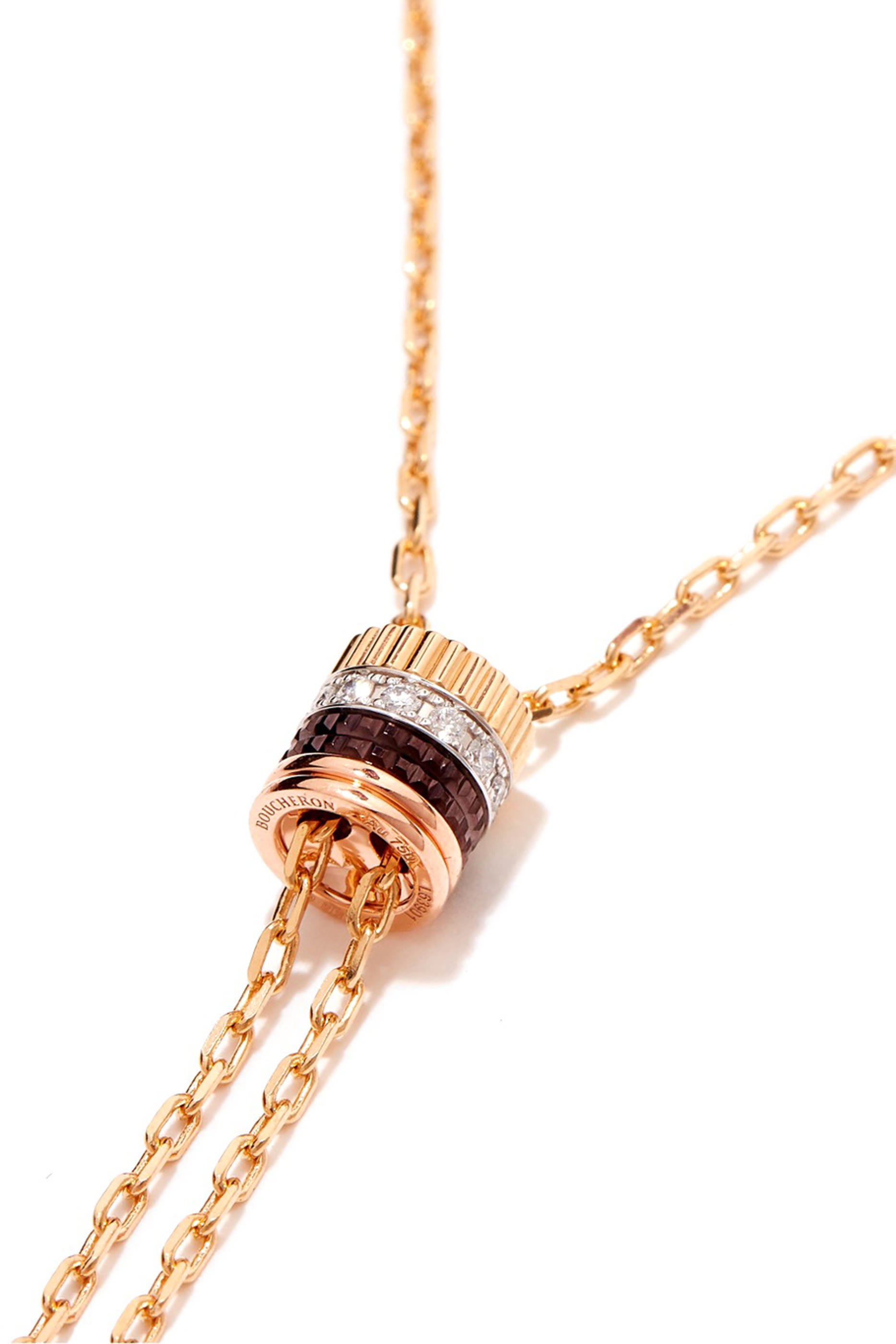 Quatre Classique Mini Tie Necklace
