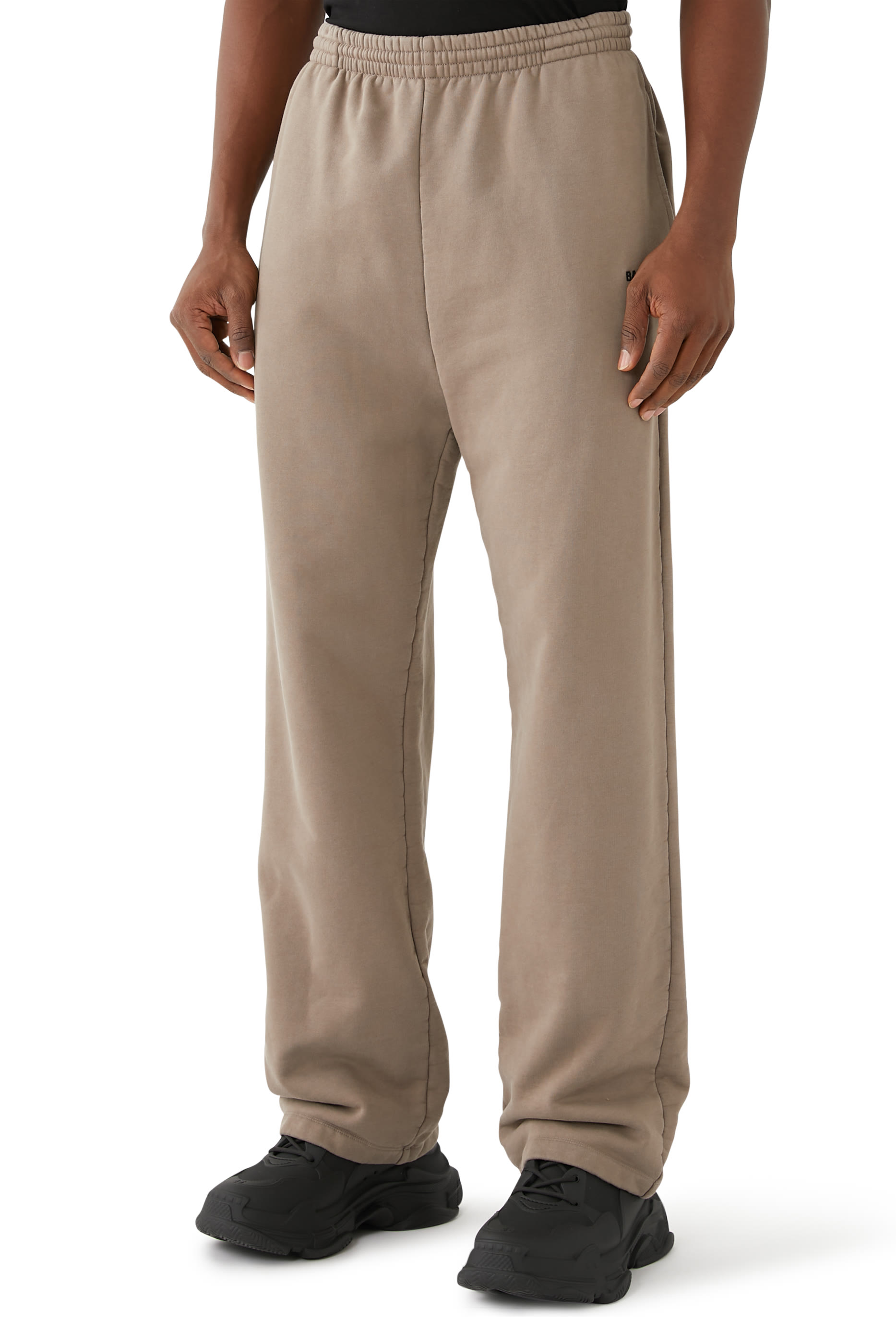 Unisex Cotton Logo Sweatpants