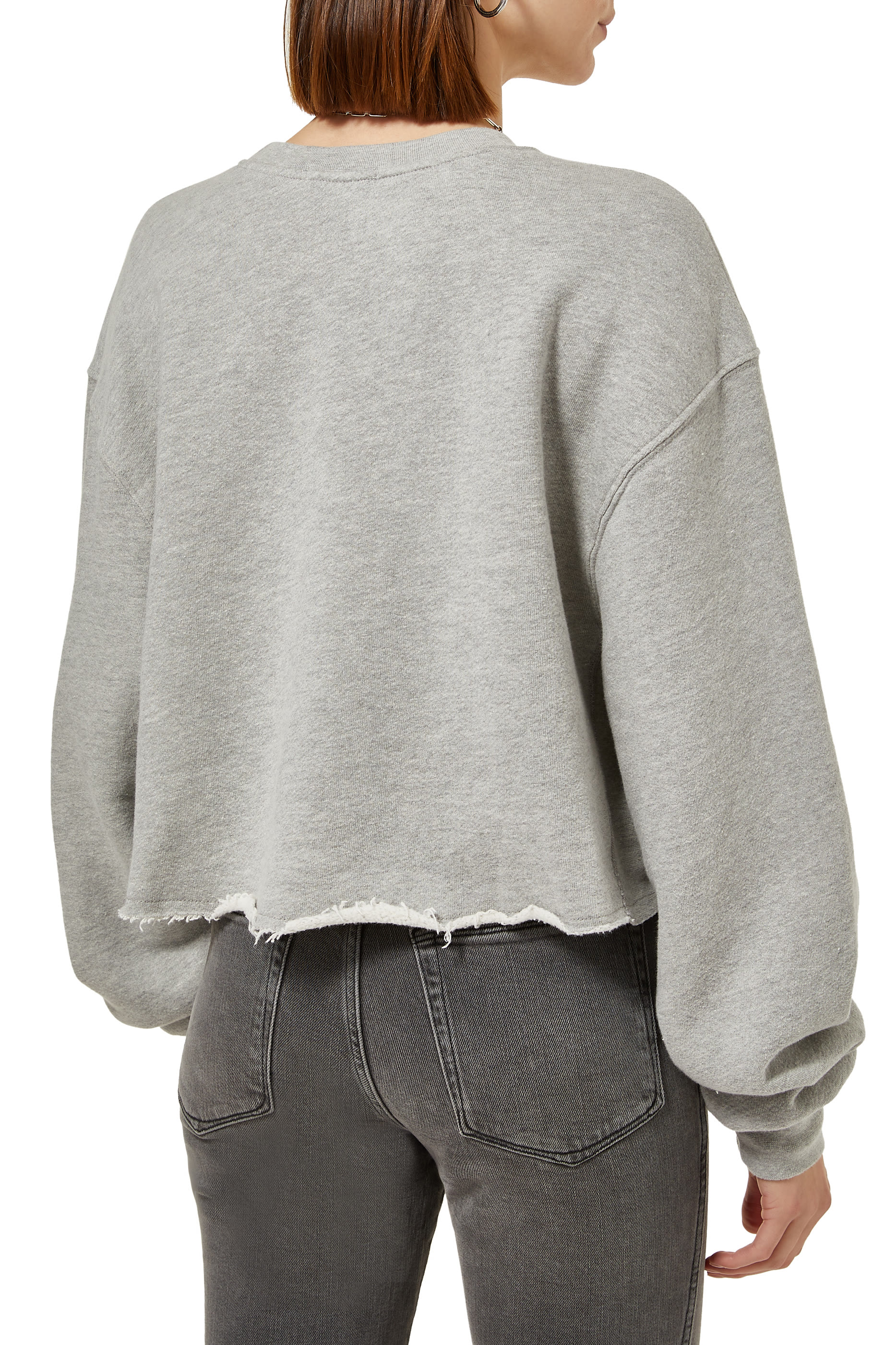 Plain Crew Neck Sweatshirt