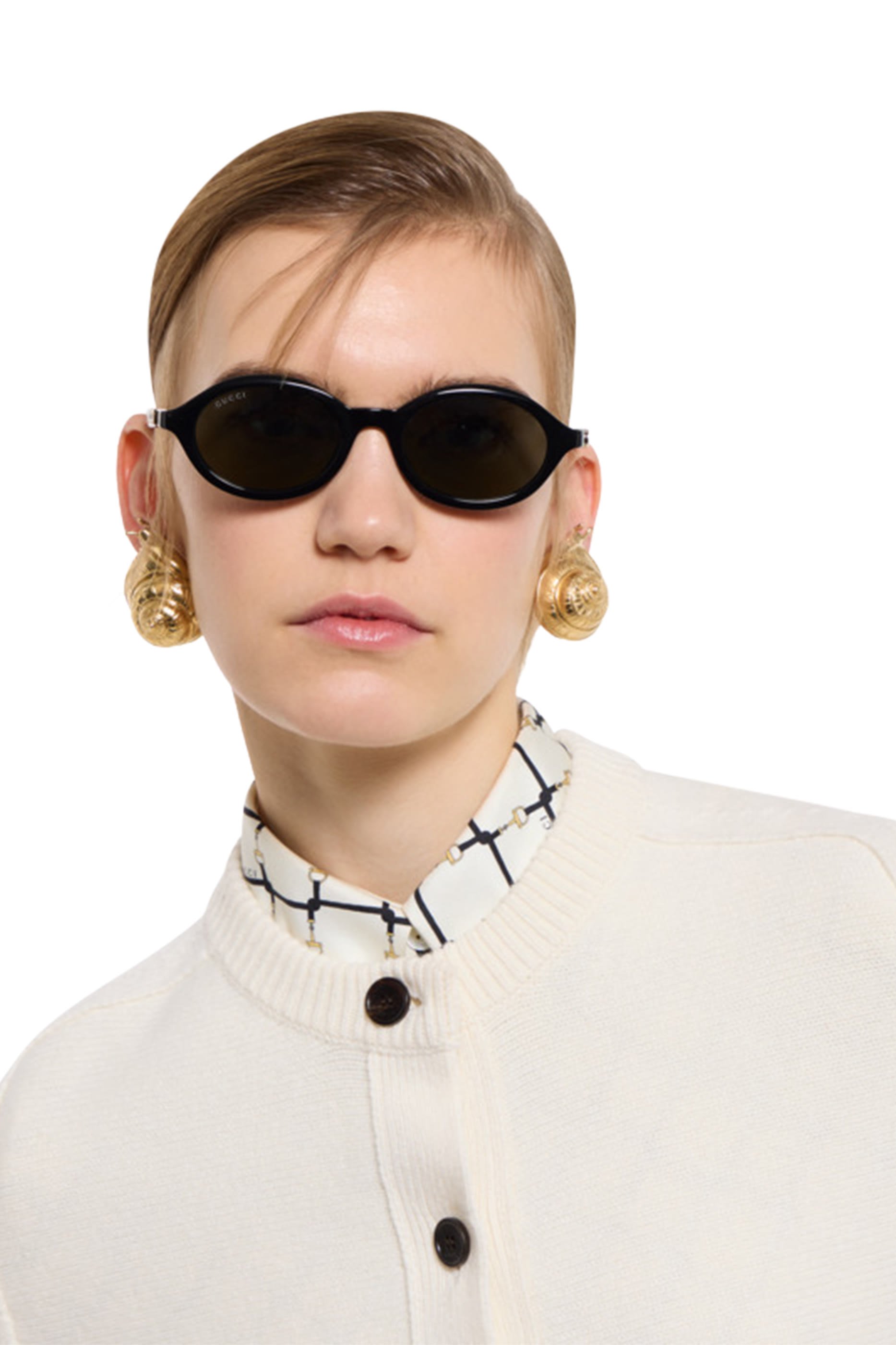  Round Frame Sunglasses