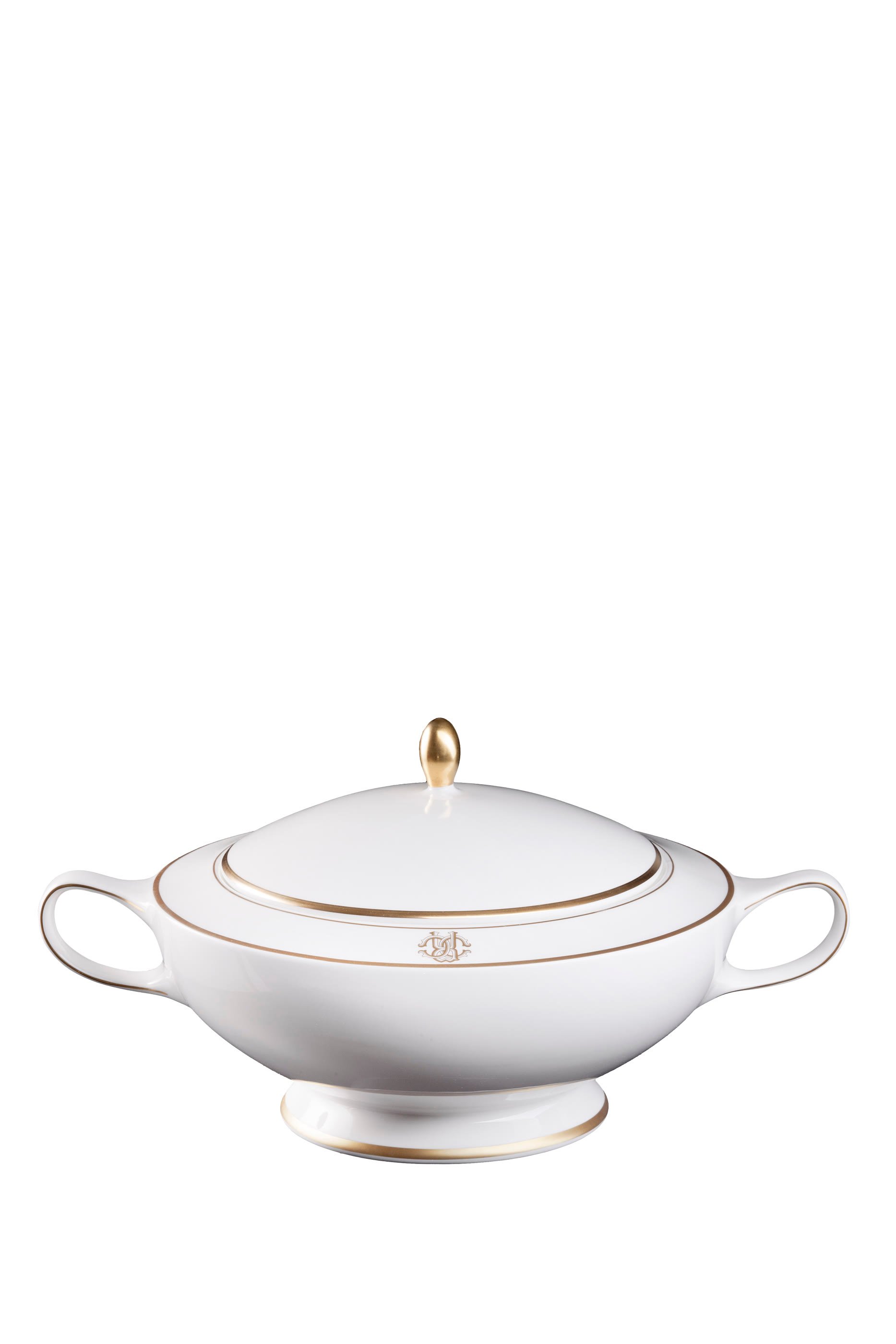 Silk Gold Soup Tureen