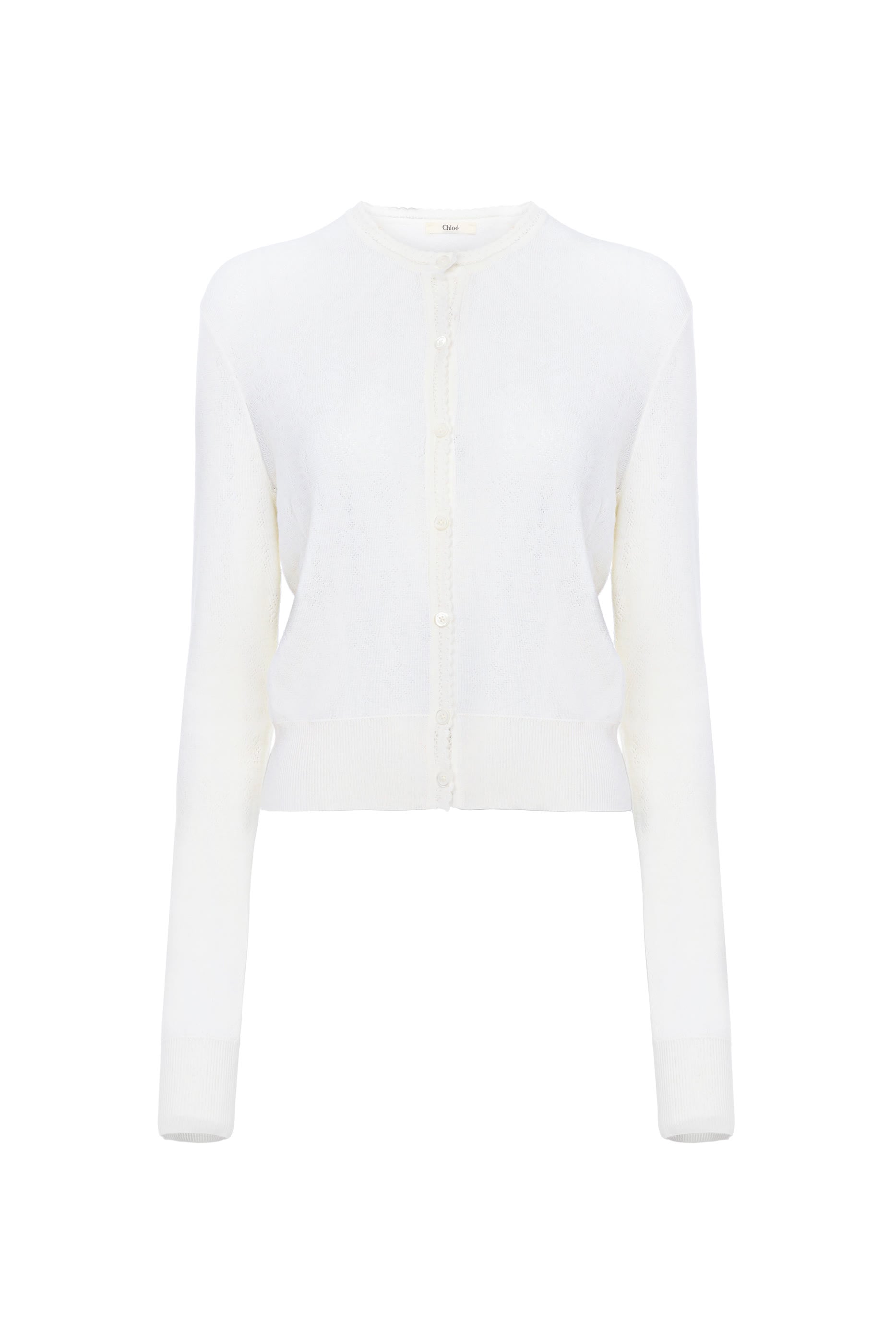 Logo Embroidery Cardigan