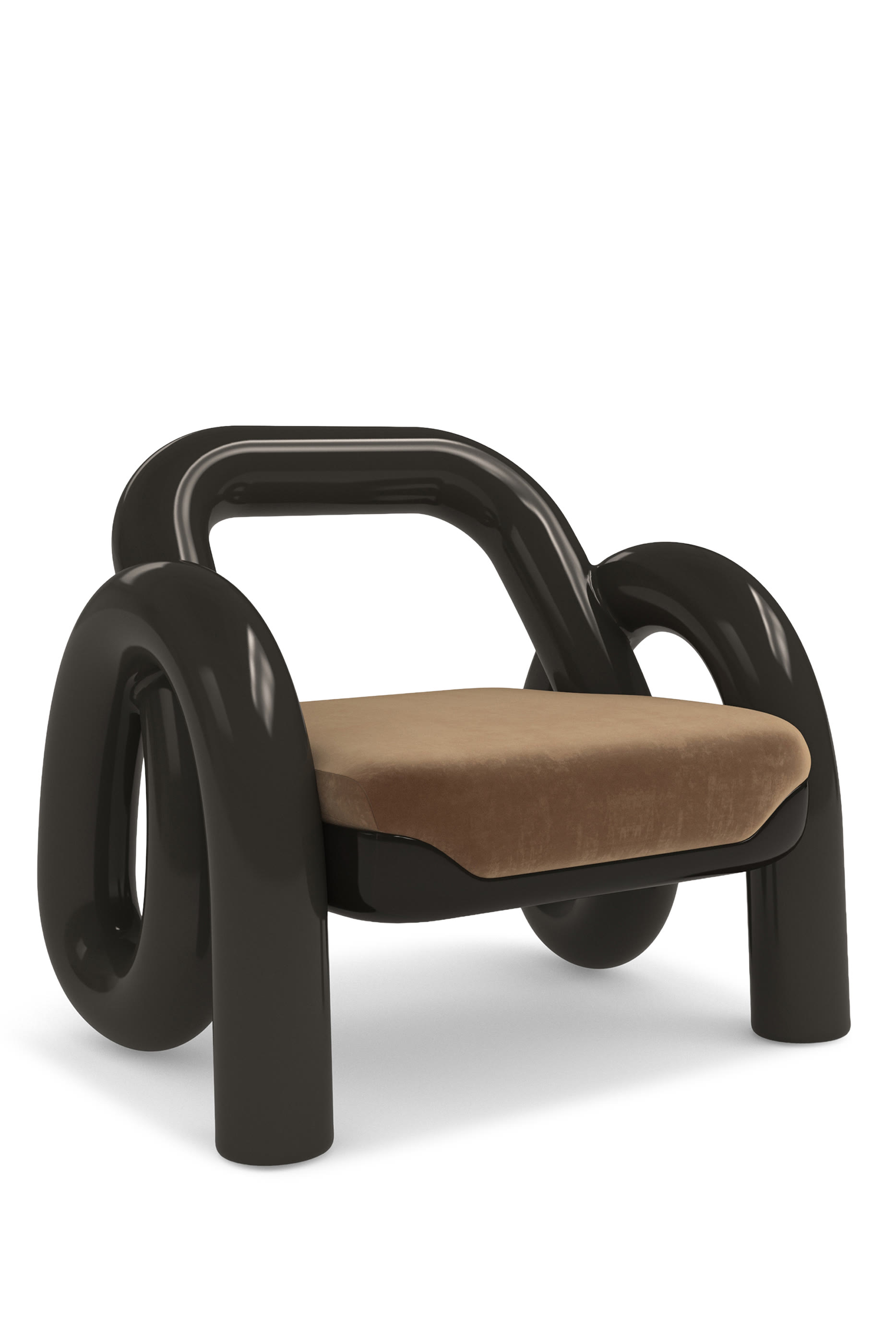 Gel&eacute;e Chocolate Armchair 