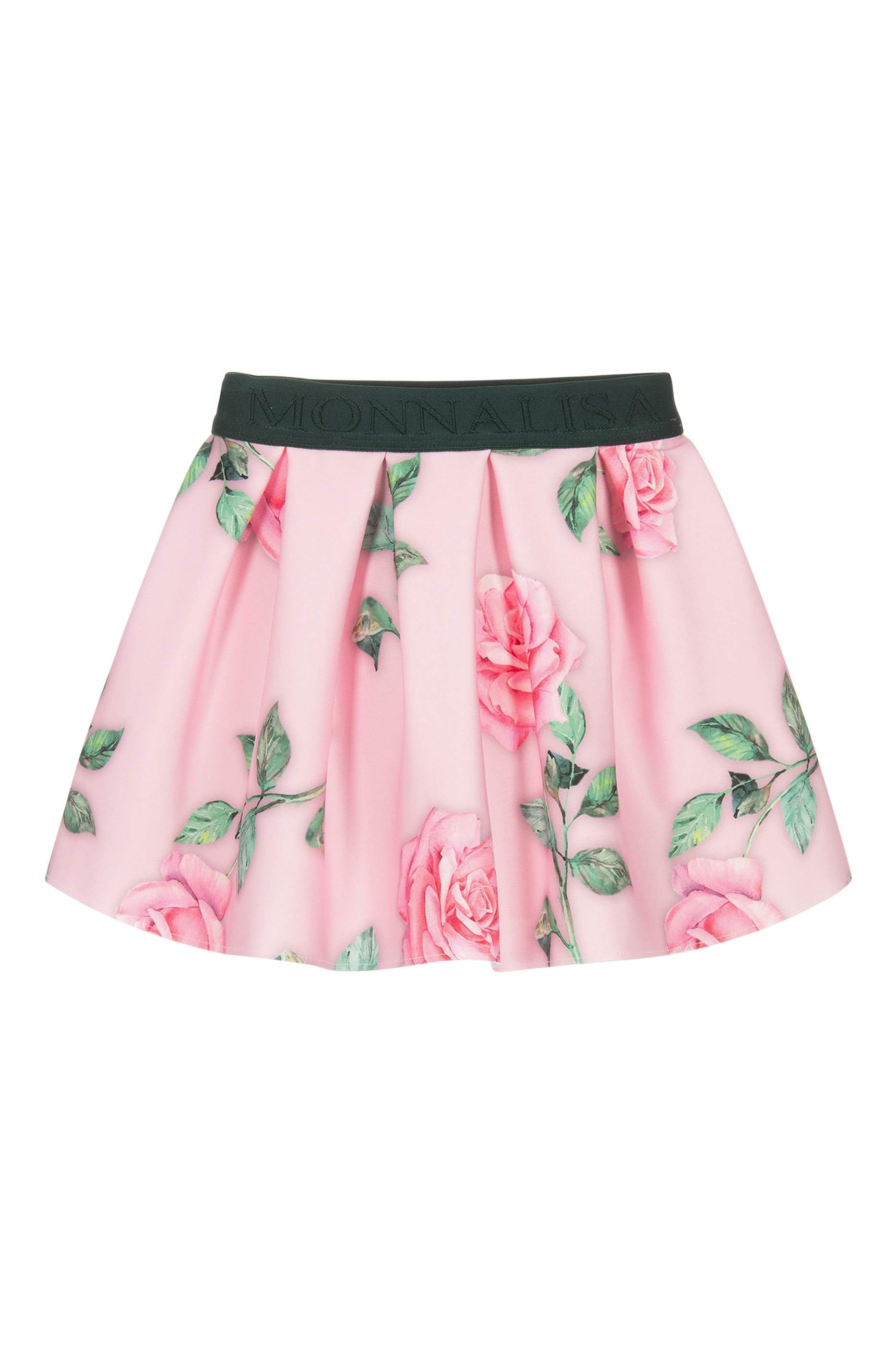 Kids Floral Print Skirt 
