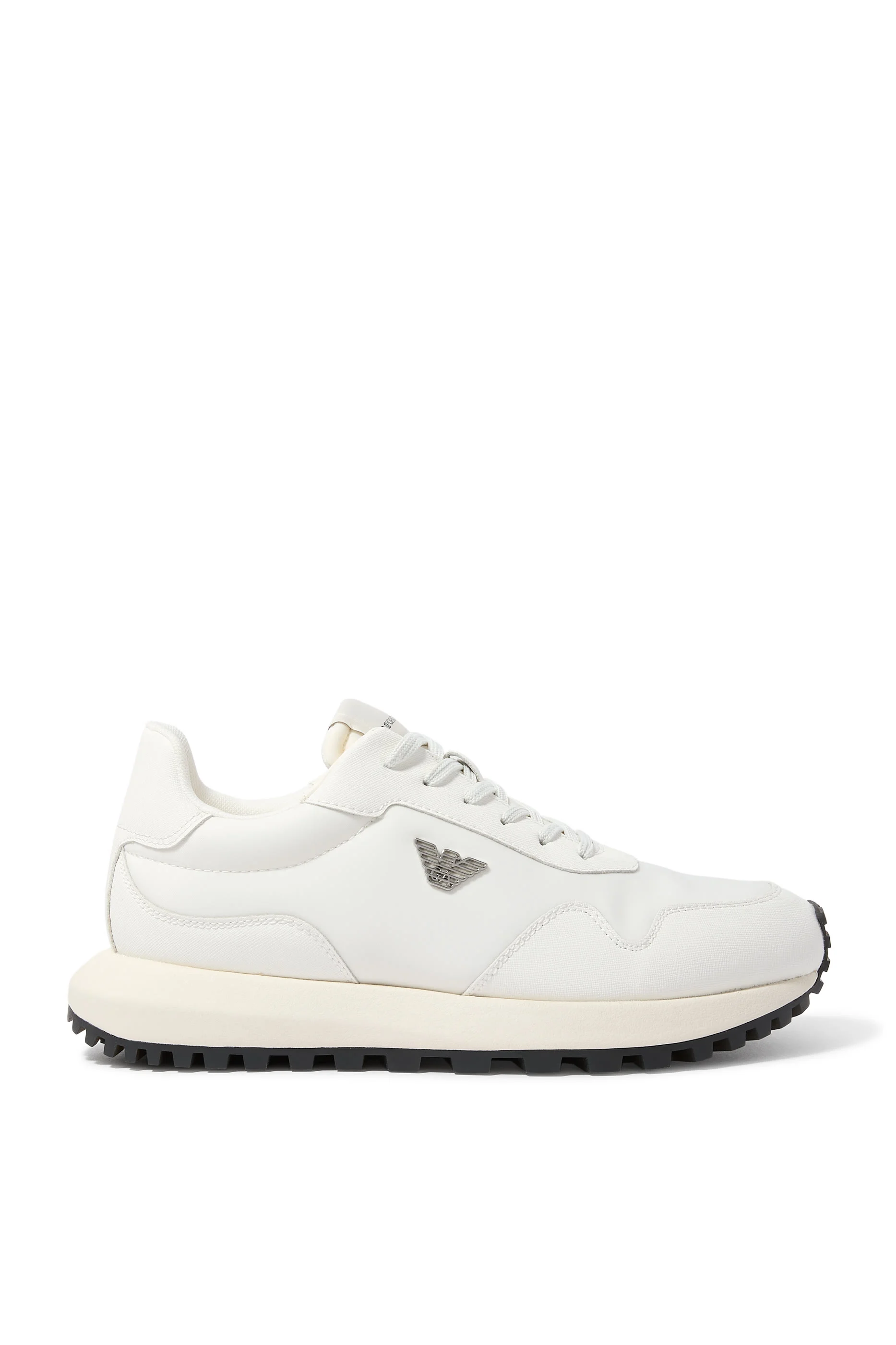 Micro Metal Logo Sneakers